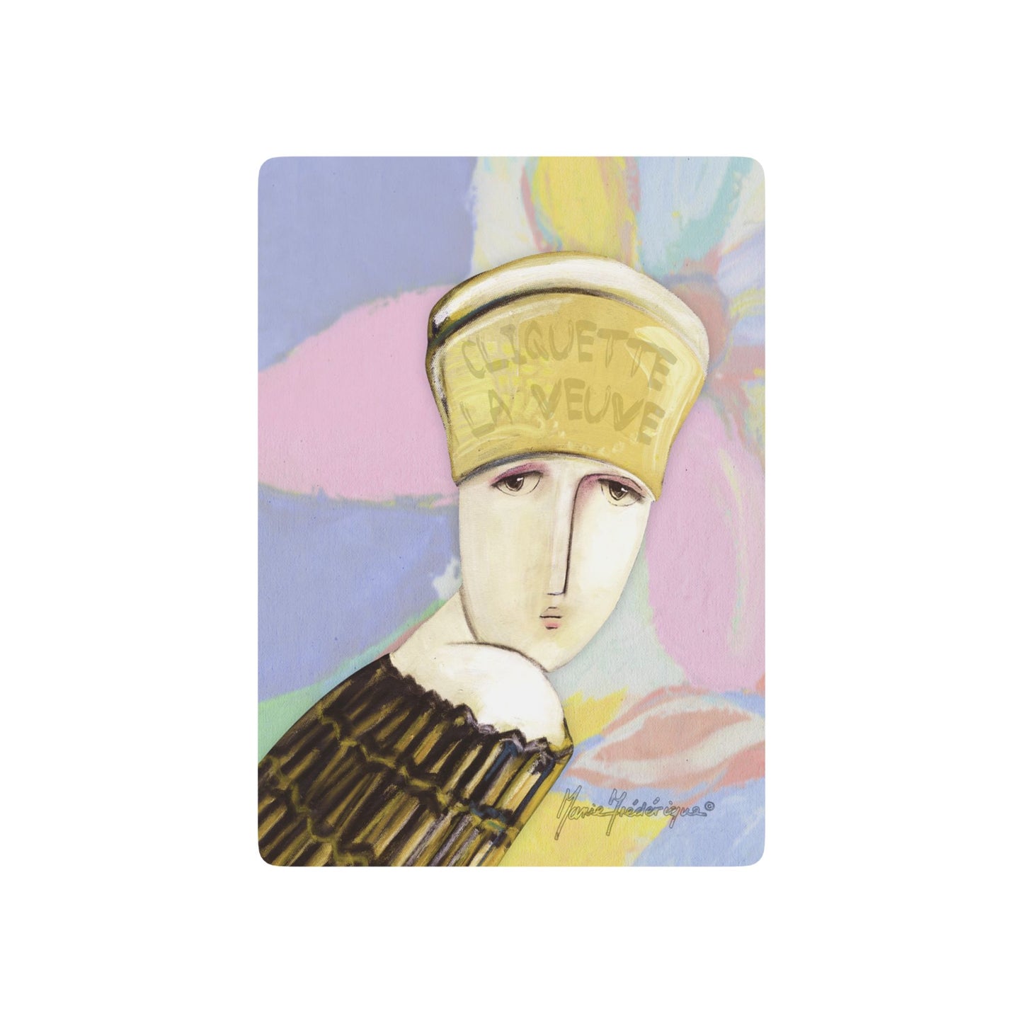 Artistic Bridge/Poker Playing Cards Set - Unique Design for Game Night by artist Marie Frederique