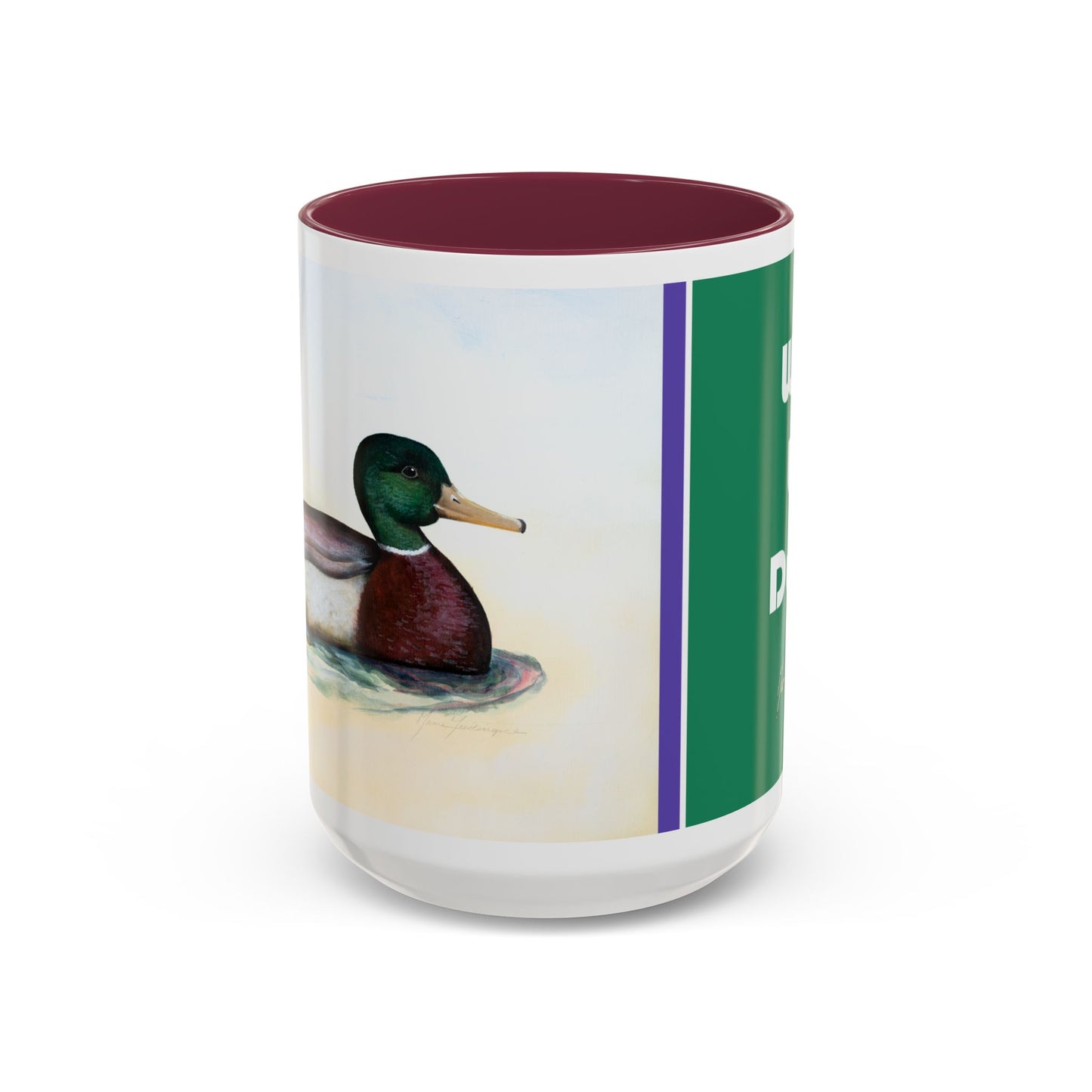 What the duck! Adult Humor Hunting Adventure Theme by artist Marie Frederique
