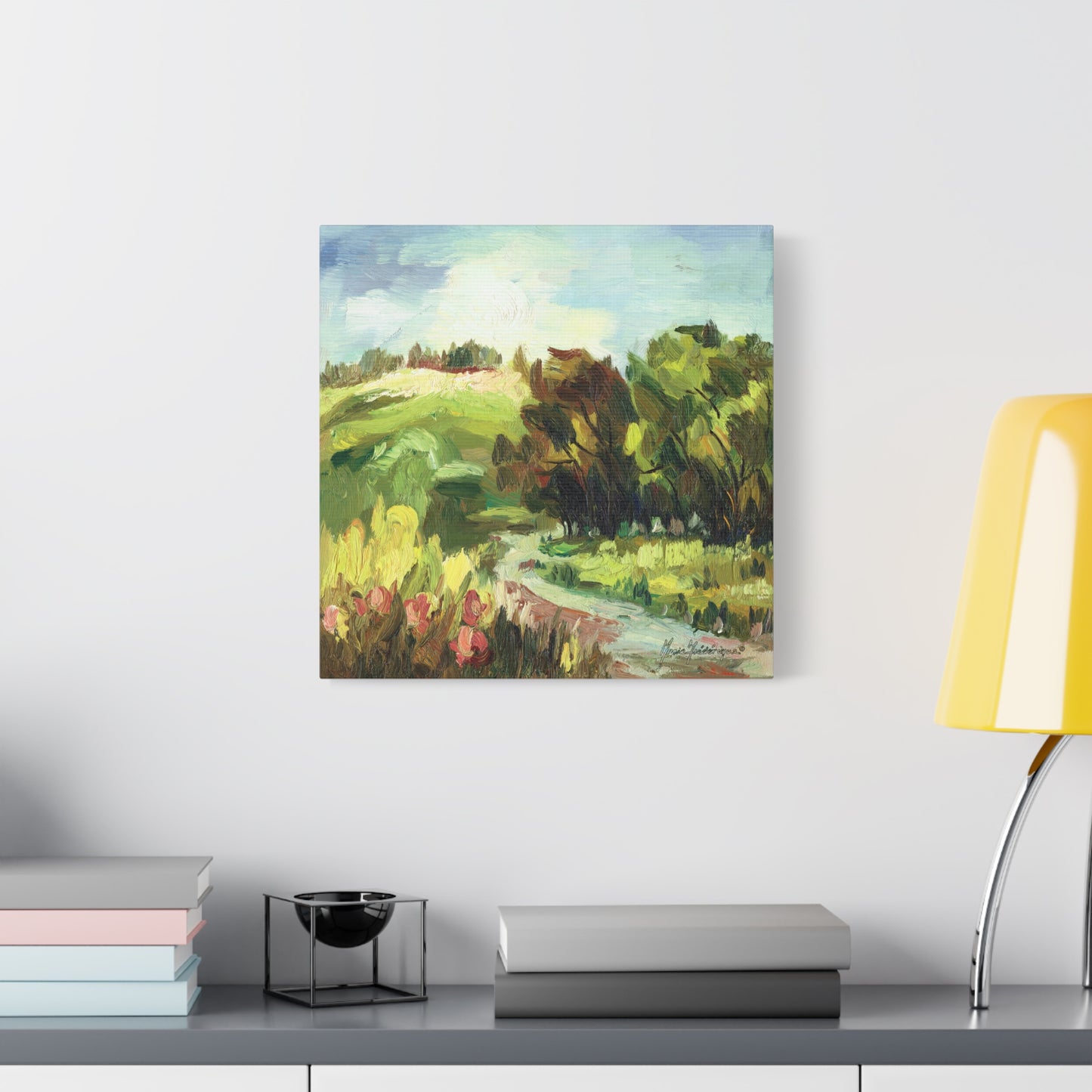Canvas Print Landscape Home Decor by artist Marie Frederique
