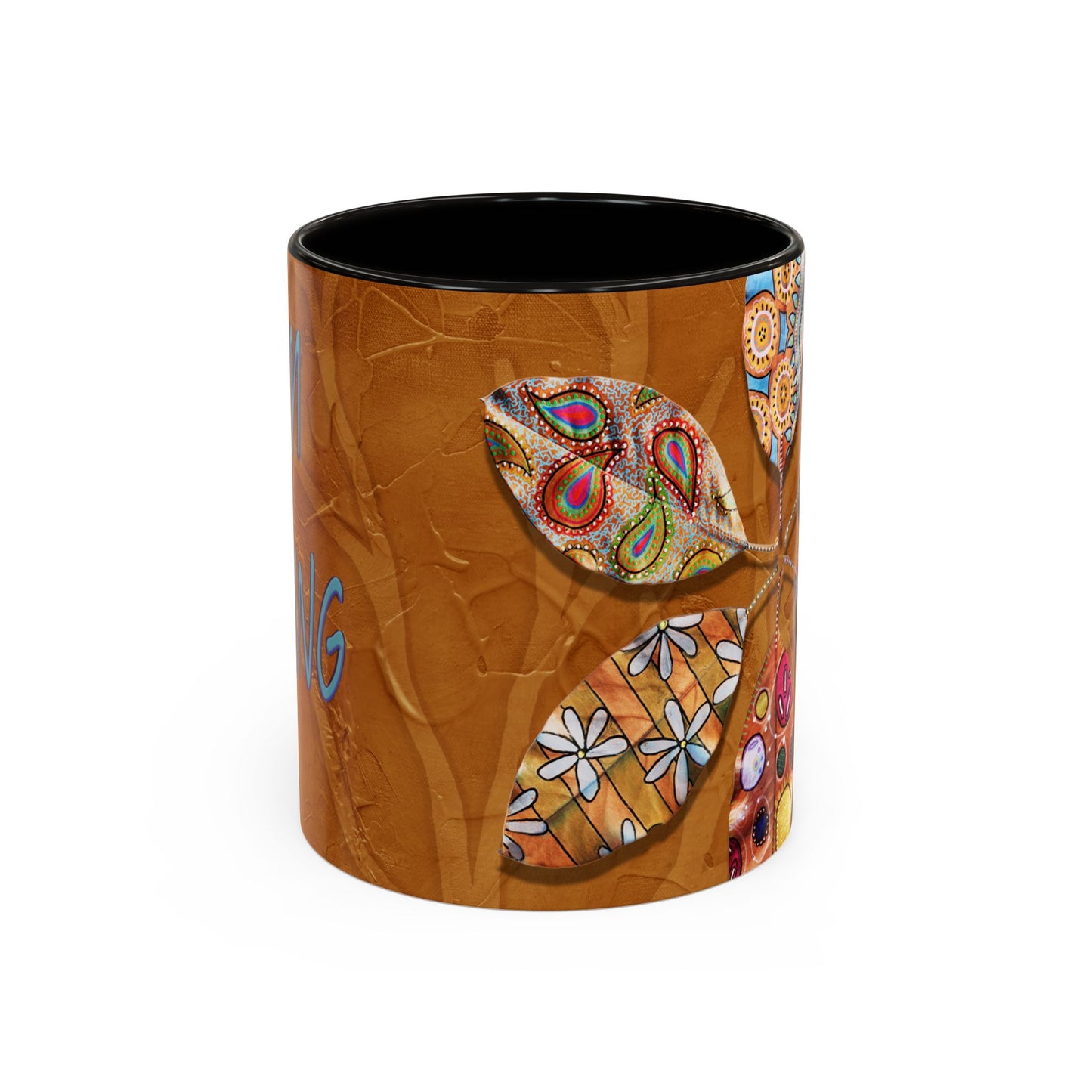 I AM Surfing, Colorful Mug by Artist Marie Frederique