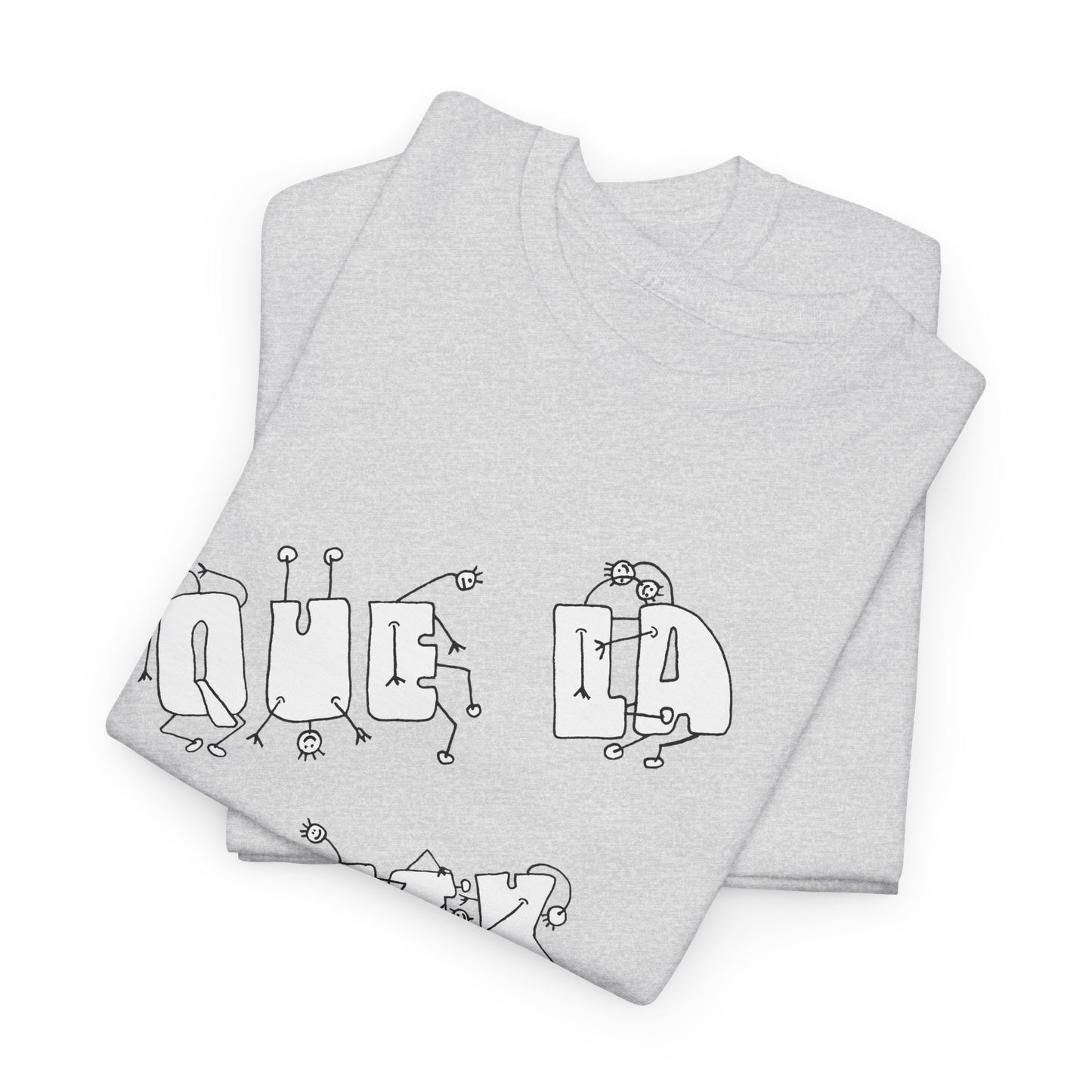 Que la Fck Graphic Shirt by artist Marie Frederique