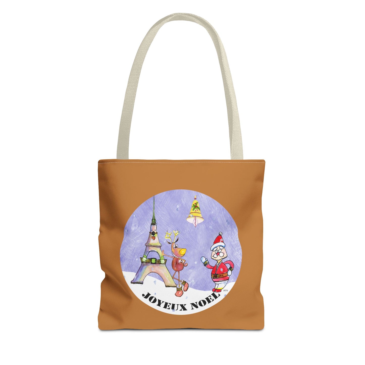 Christmas - French Tote Bag by artist Marie Frederique