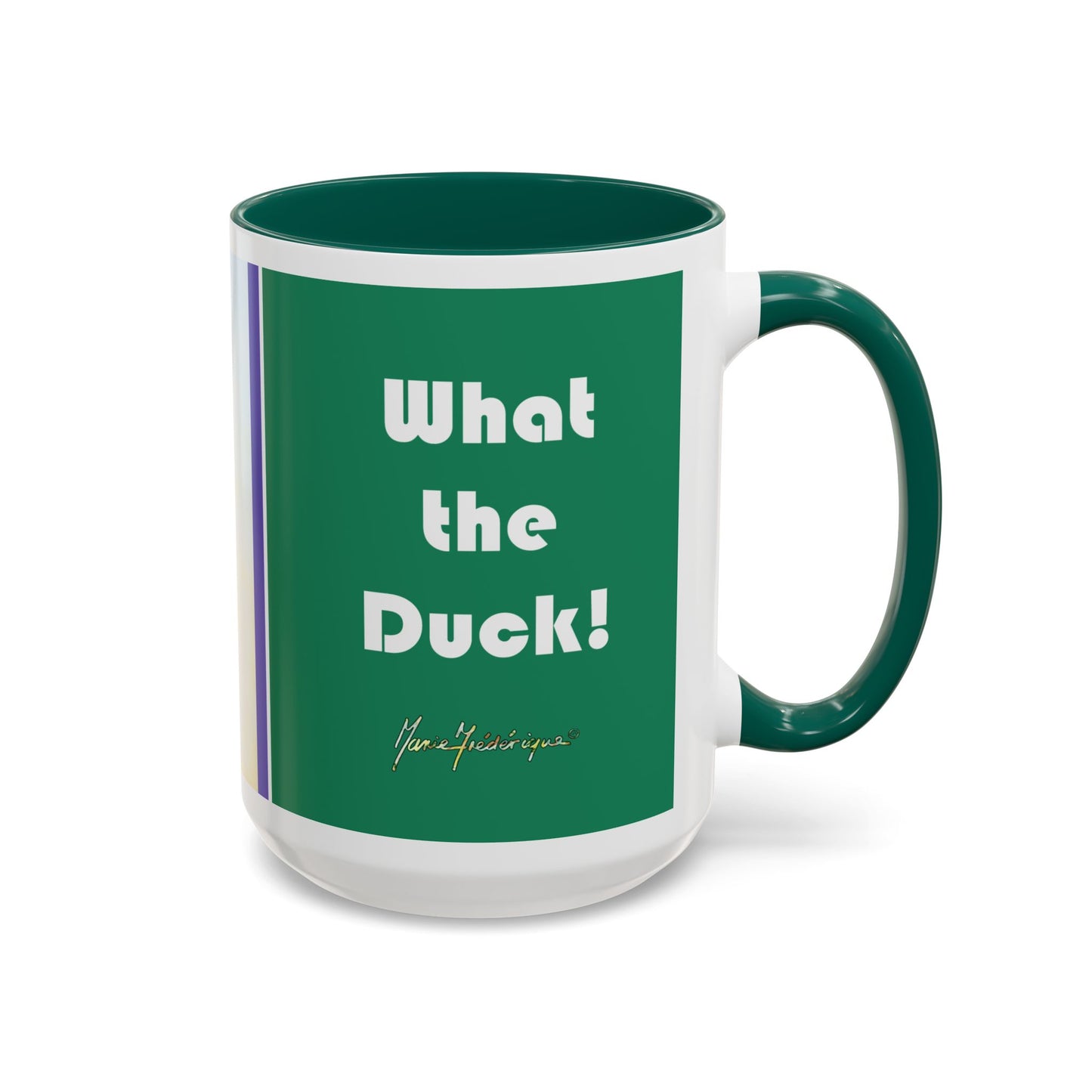 What the duck! Adult Humor Hunting Adventure Theme by artist Marie Frederique