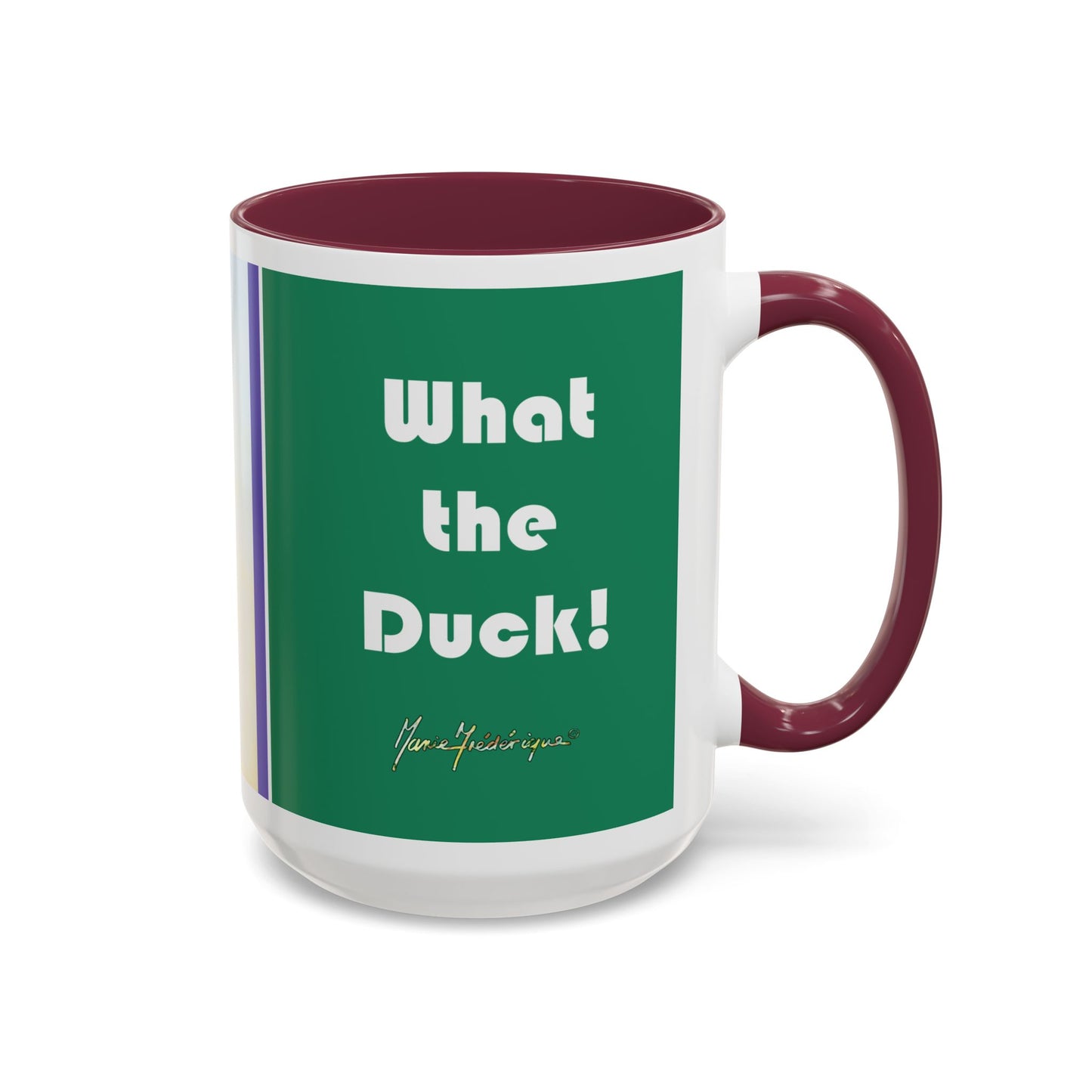 What the duck! Adult Humor Hunting Adventure Theme by artist Marie Frederique