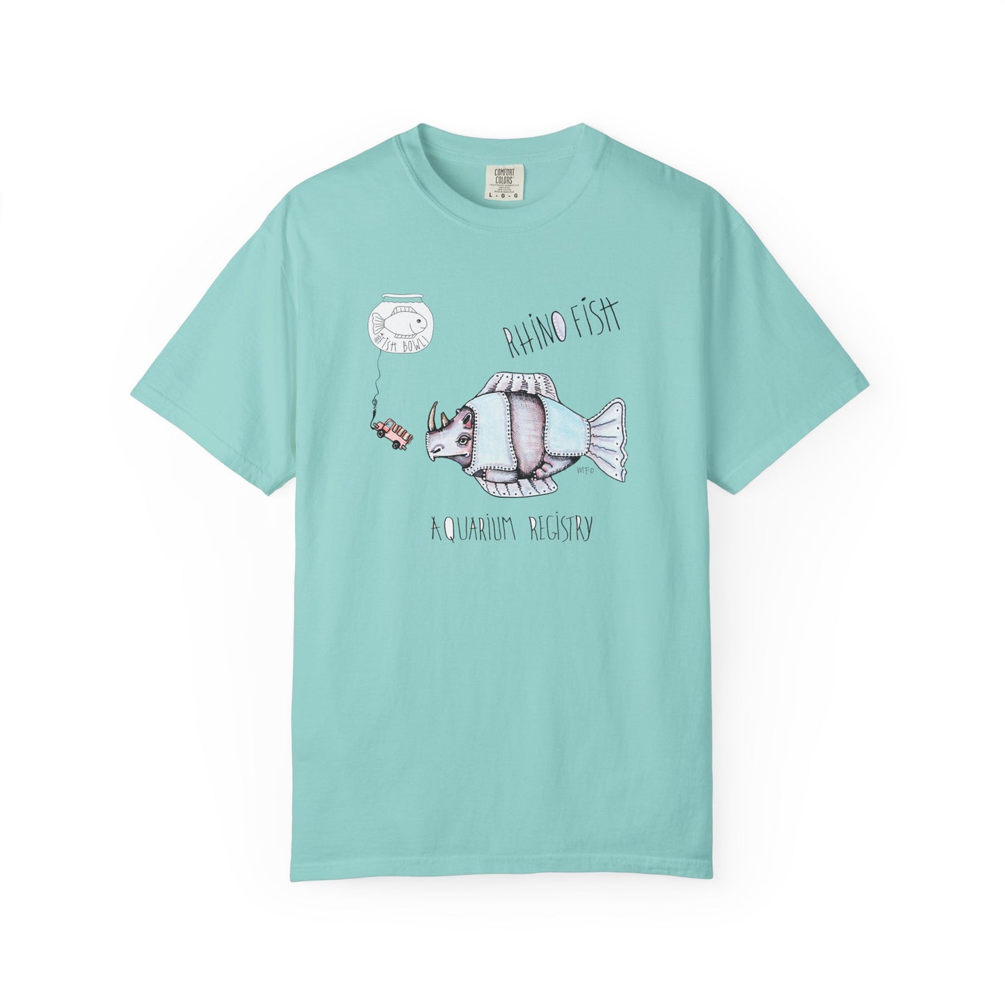 Aquarium Fantasy T-Shirt by artist Marie Frederique