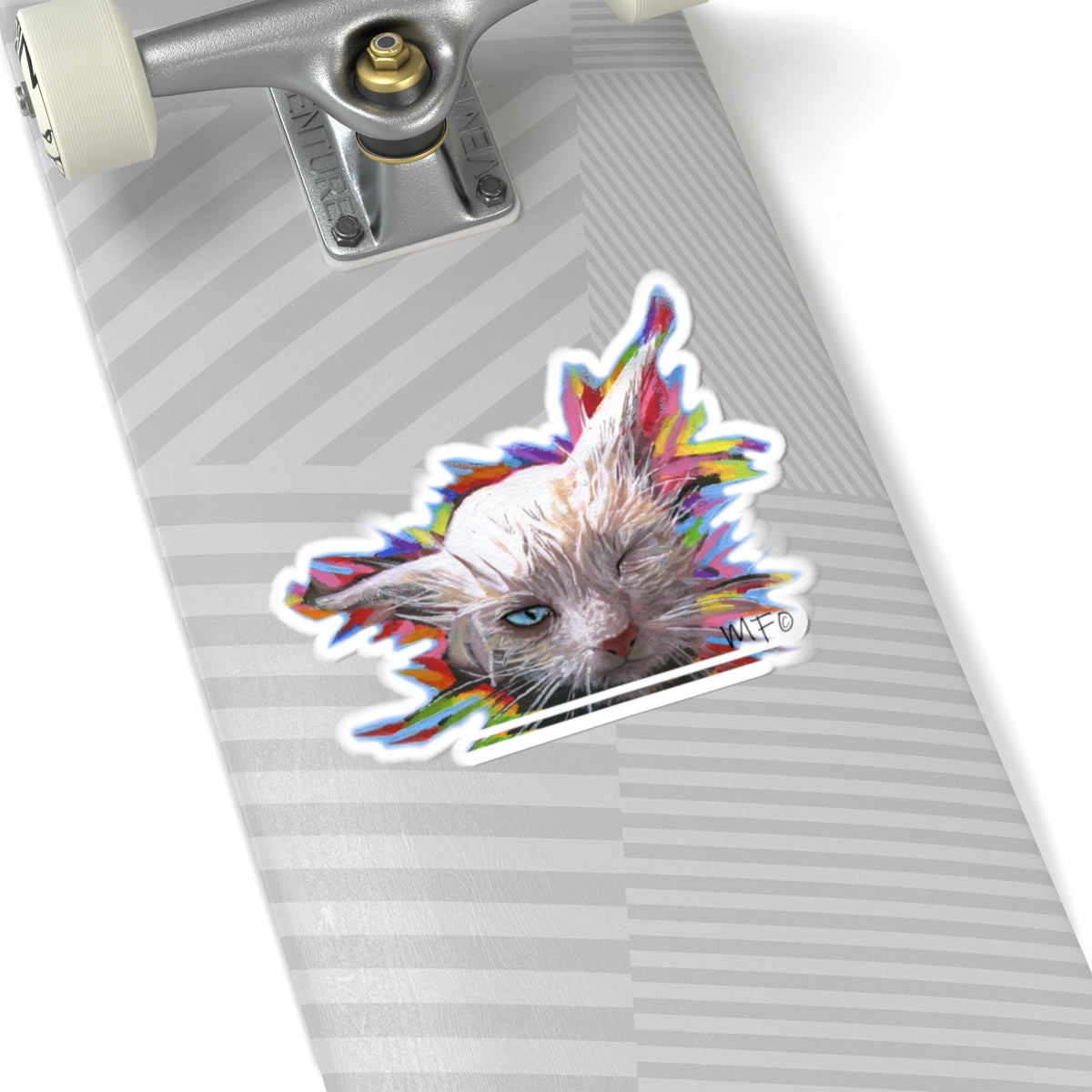RBF Cat sticker by Artist Marie Frederique