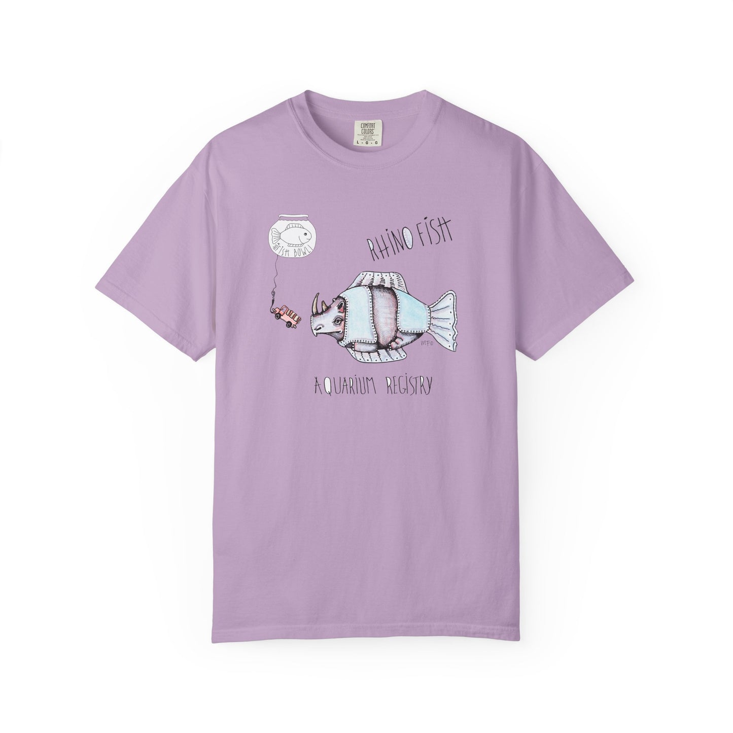 Aquarium Fantasy T-Shirt by artist Marie Frederique