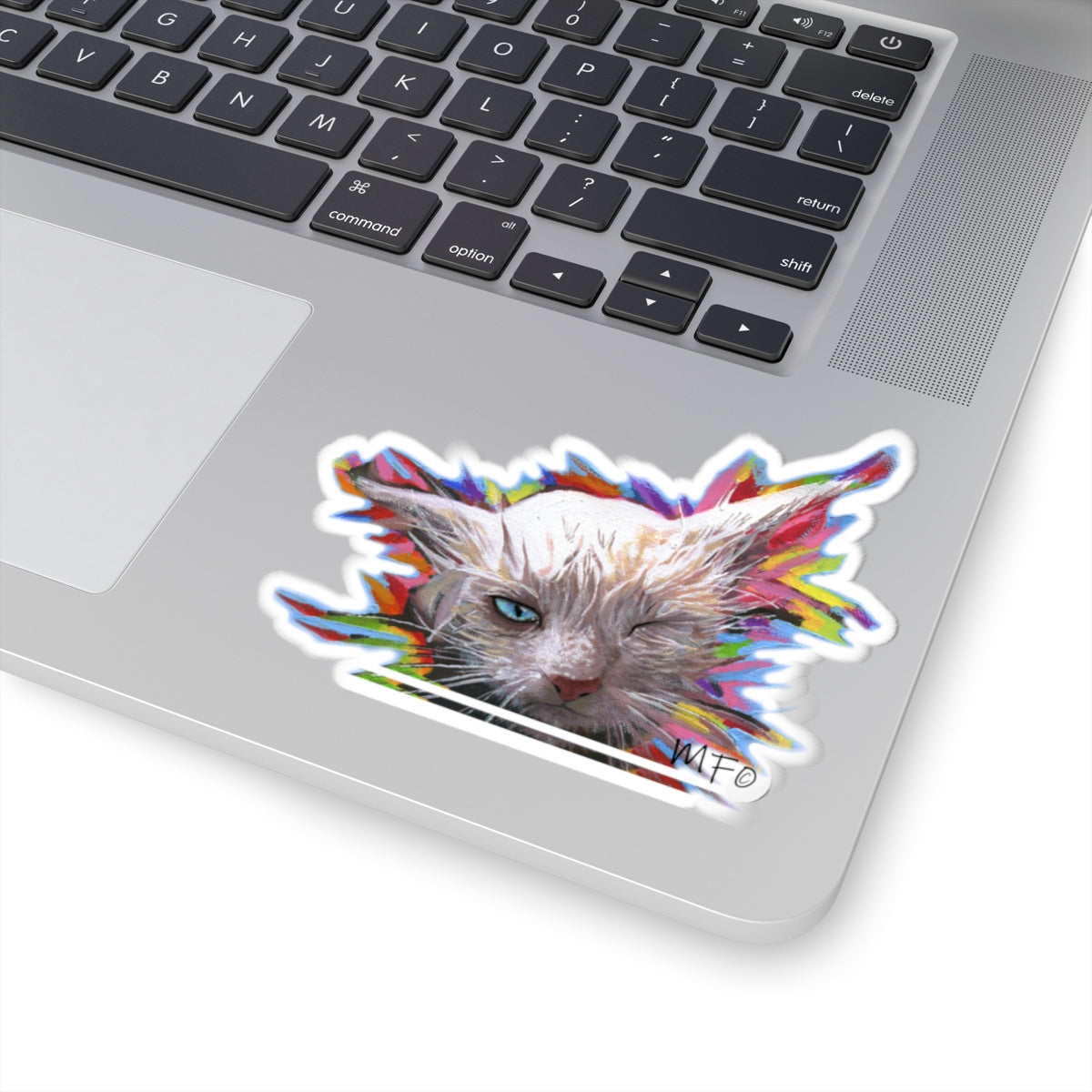 RBF Cat sticker by Artist Marie Frederique
