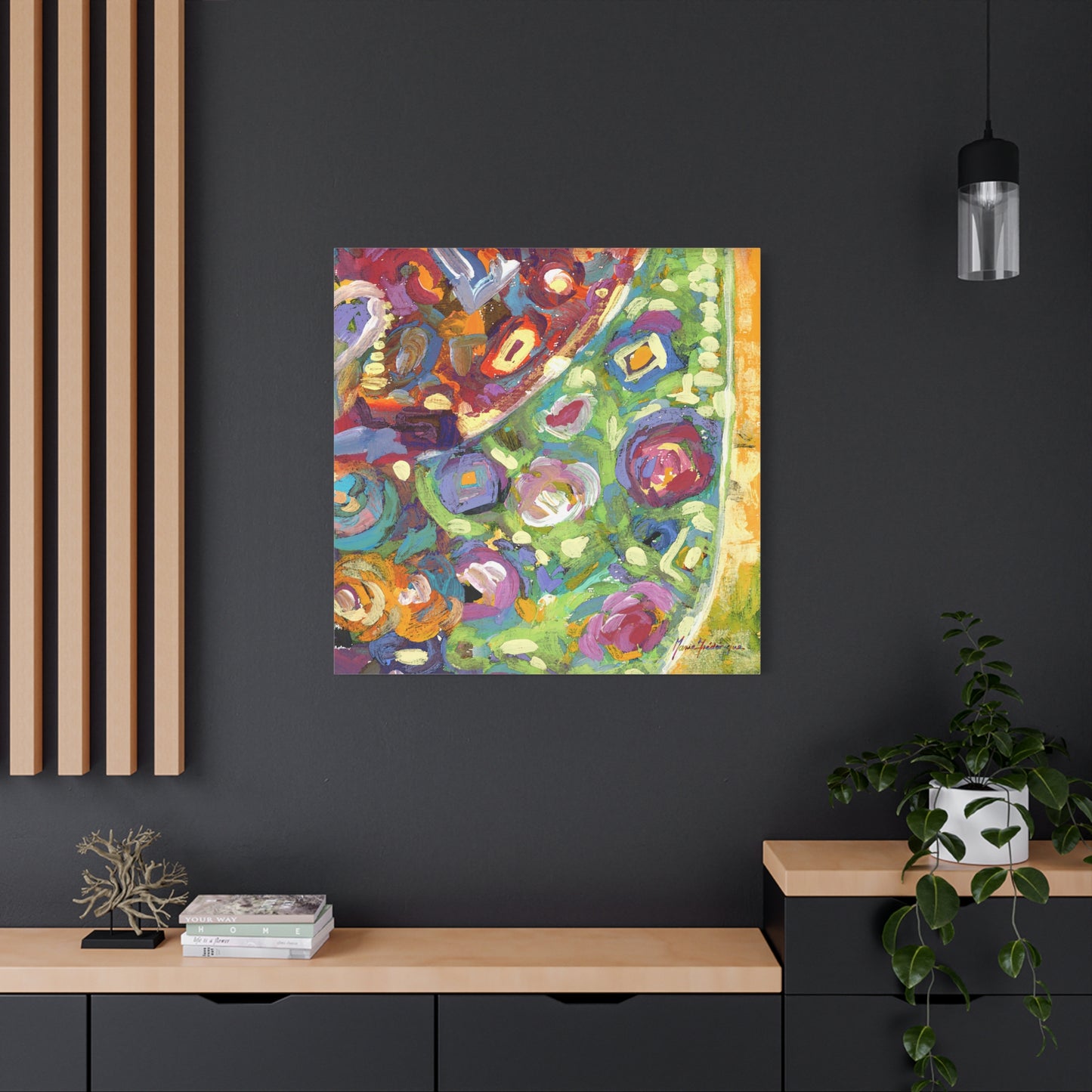 Love Boat part 2, Matte Canvas by artist Marie Frederique