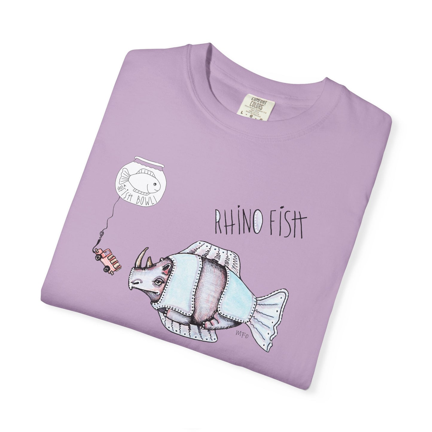 Aquarium Fantasy T-Shirt by artist Marie Frederique