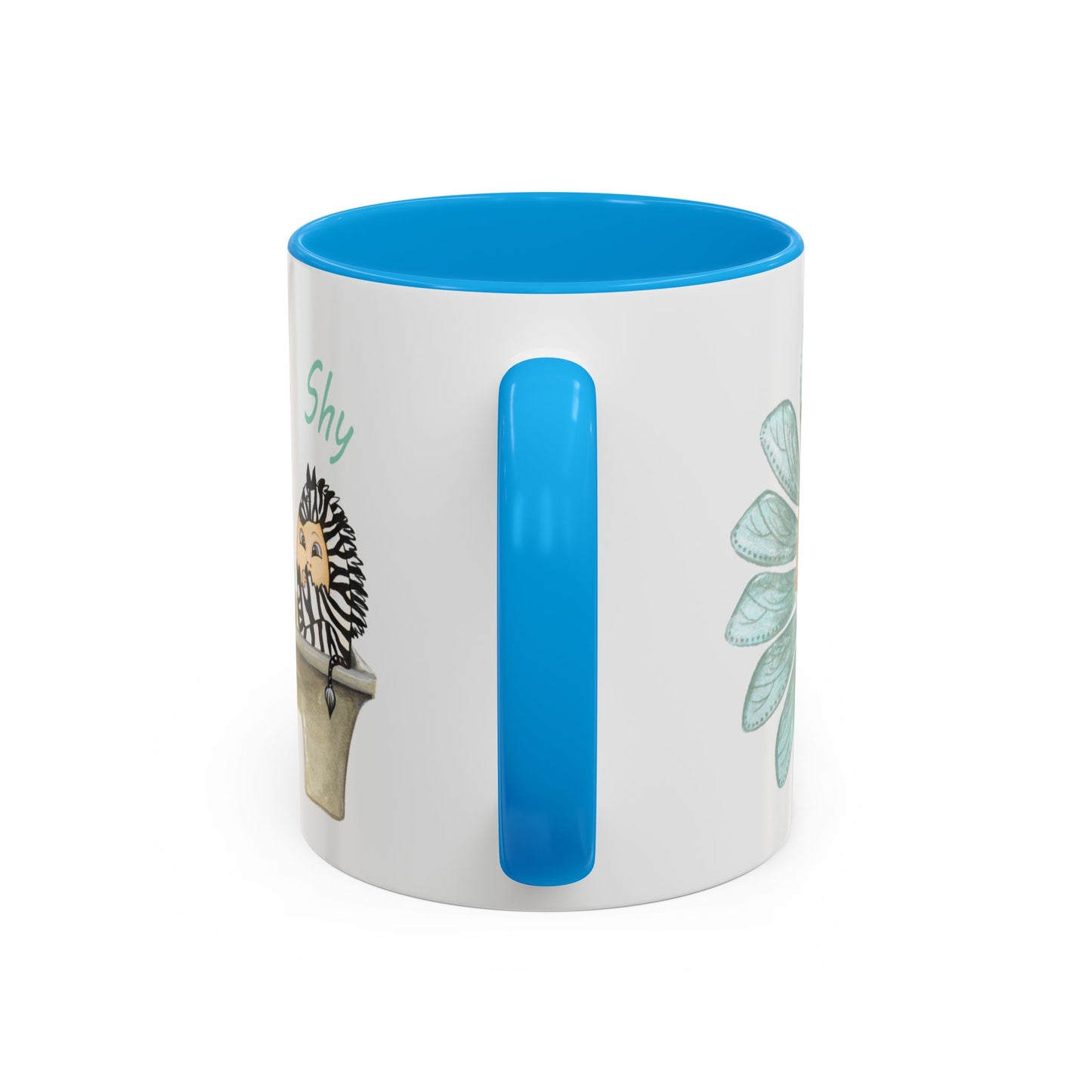 Whimsical Egg Crate 2 mug, by Artist Marie Frederique