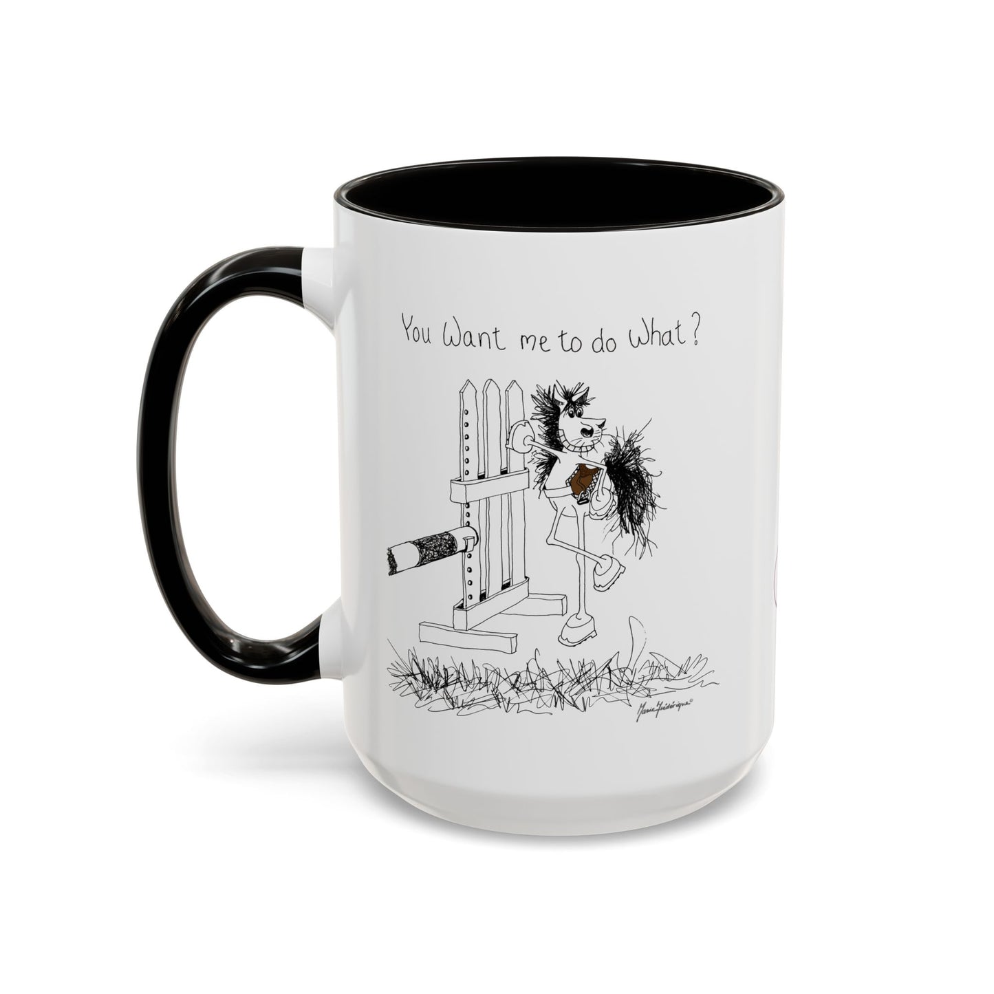 CTS - A horse's point of view, Mug by Artist Marie Frederique