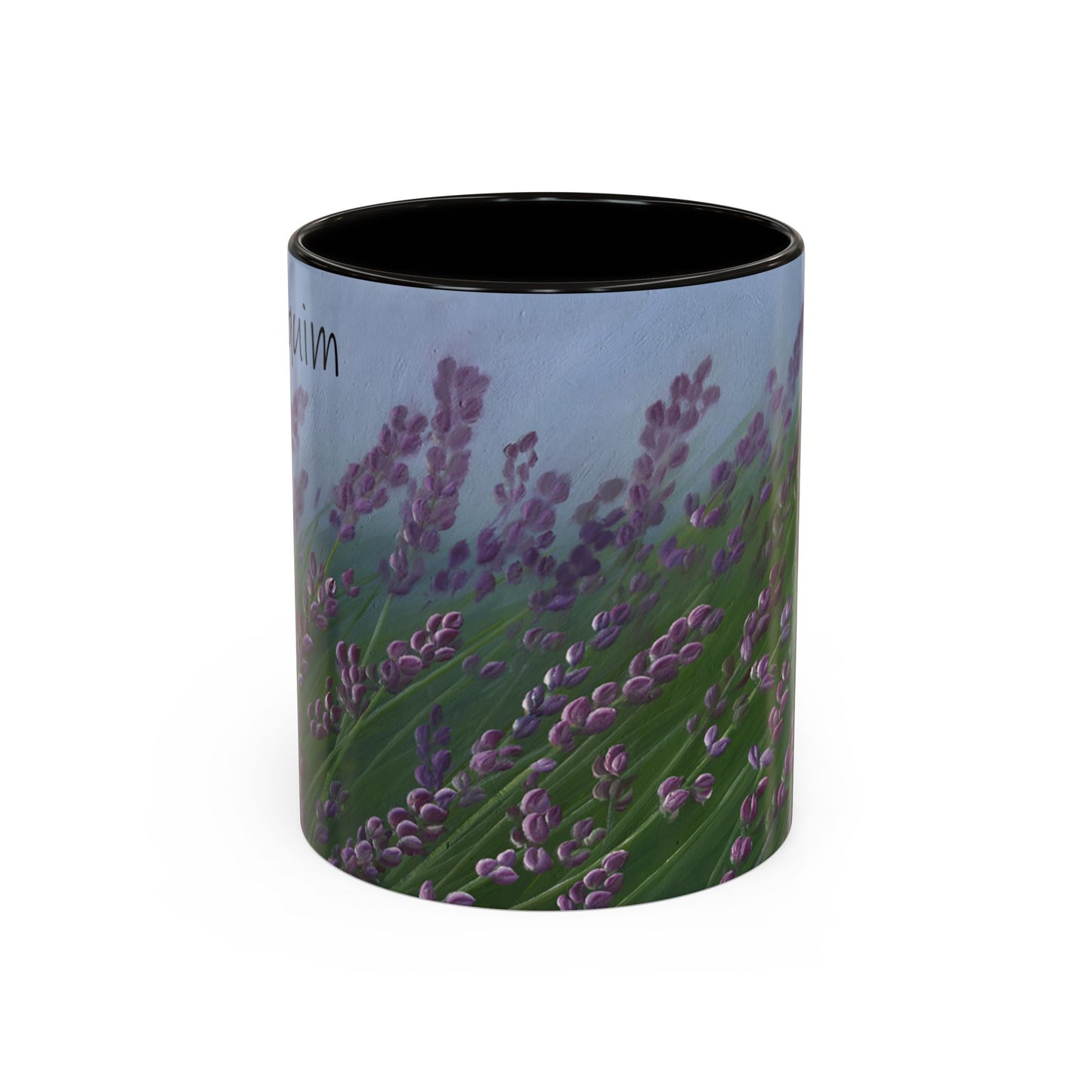 Lavender, Sequim - Colorful Mug by artist Marie Frederique