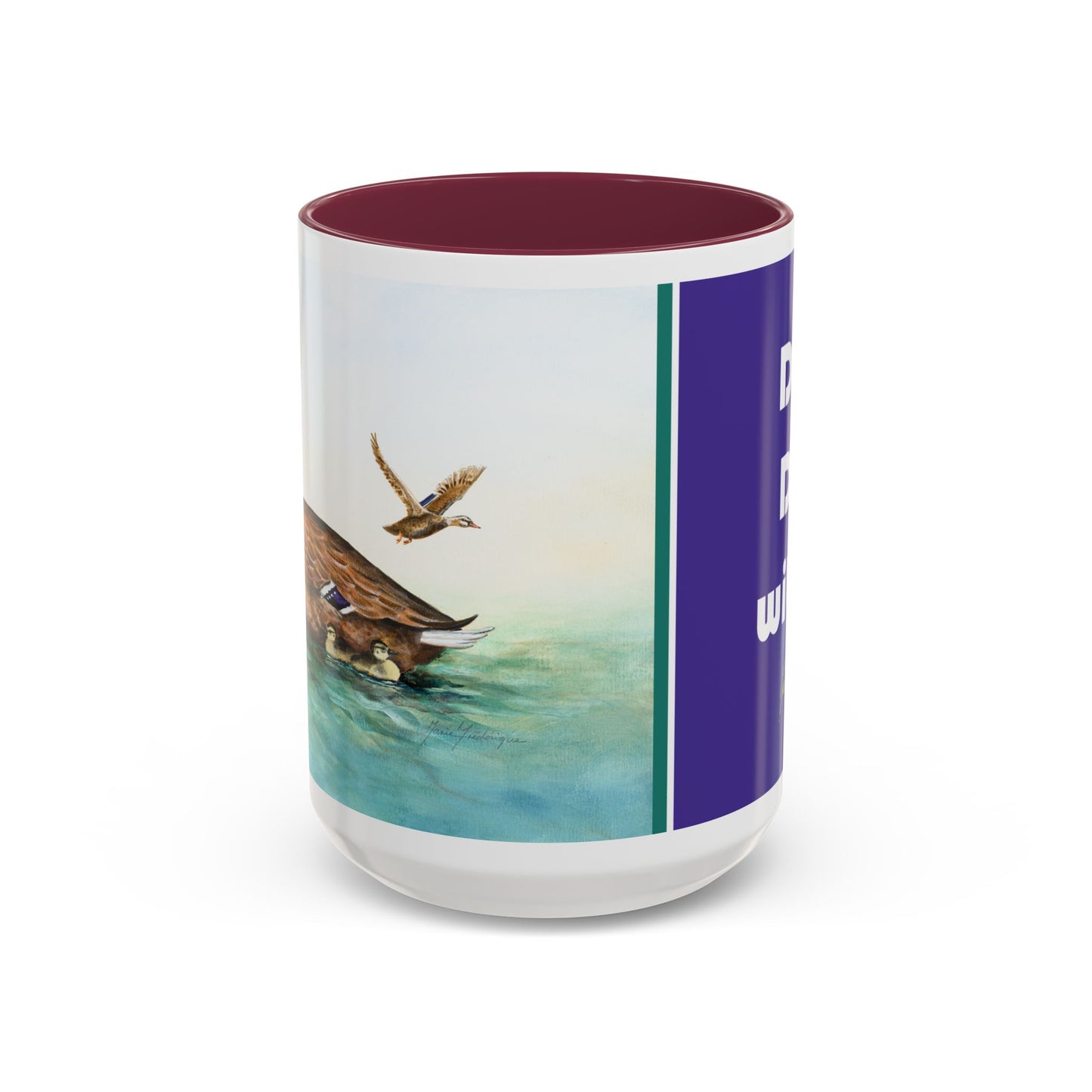 Don't duck with me, Adult Humor Hunting Adventure Theme by artist Marie Frederique