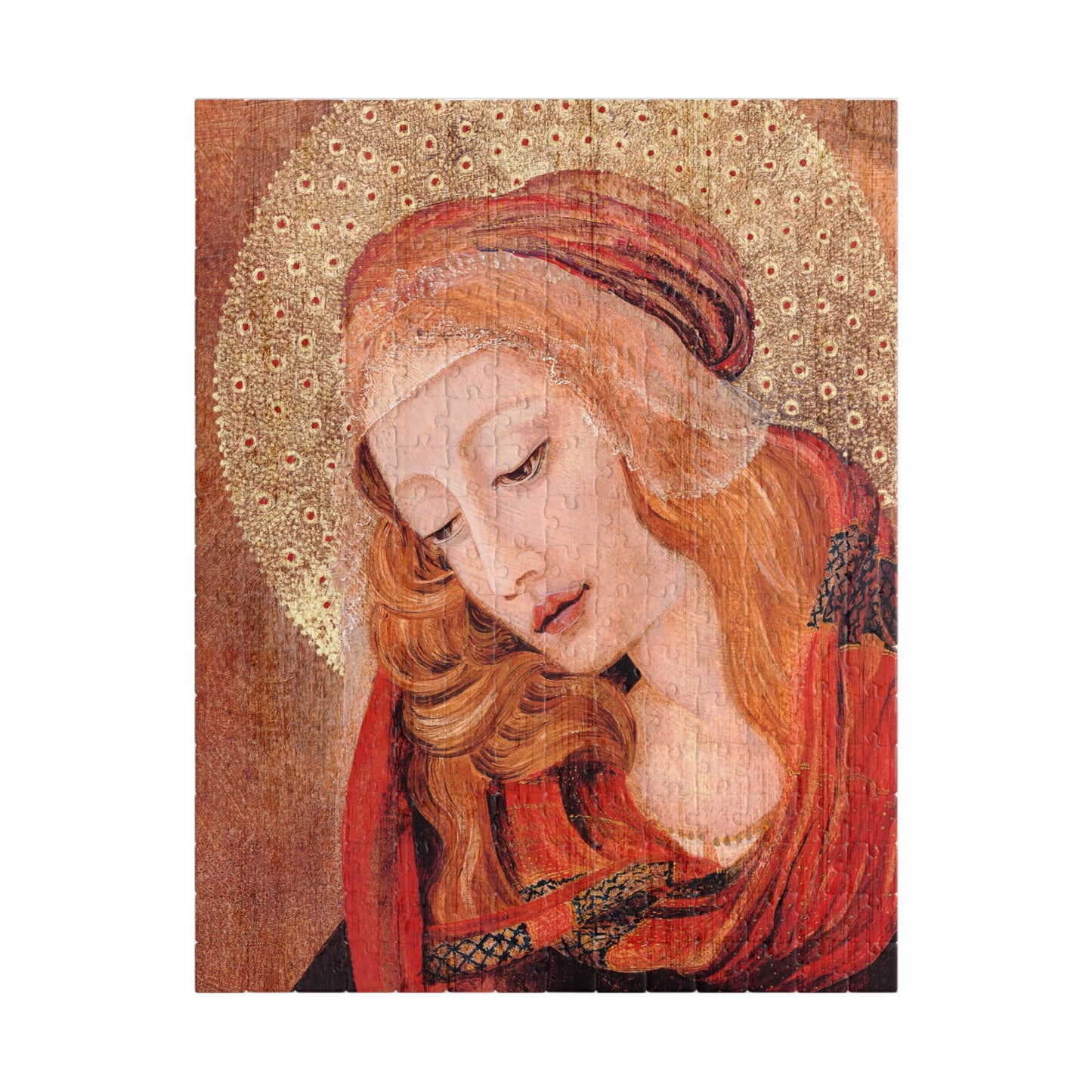 Madonna Icon Jigsaw Puzzle by Artist Marie Frederique - Puzzle (110, 252, 520, 1014-piece)