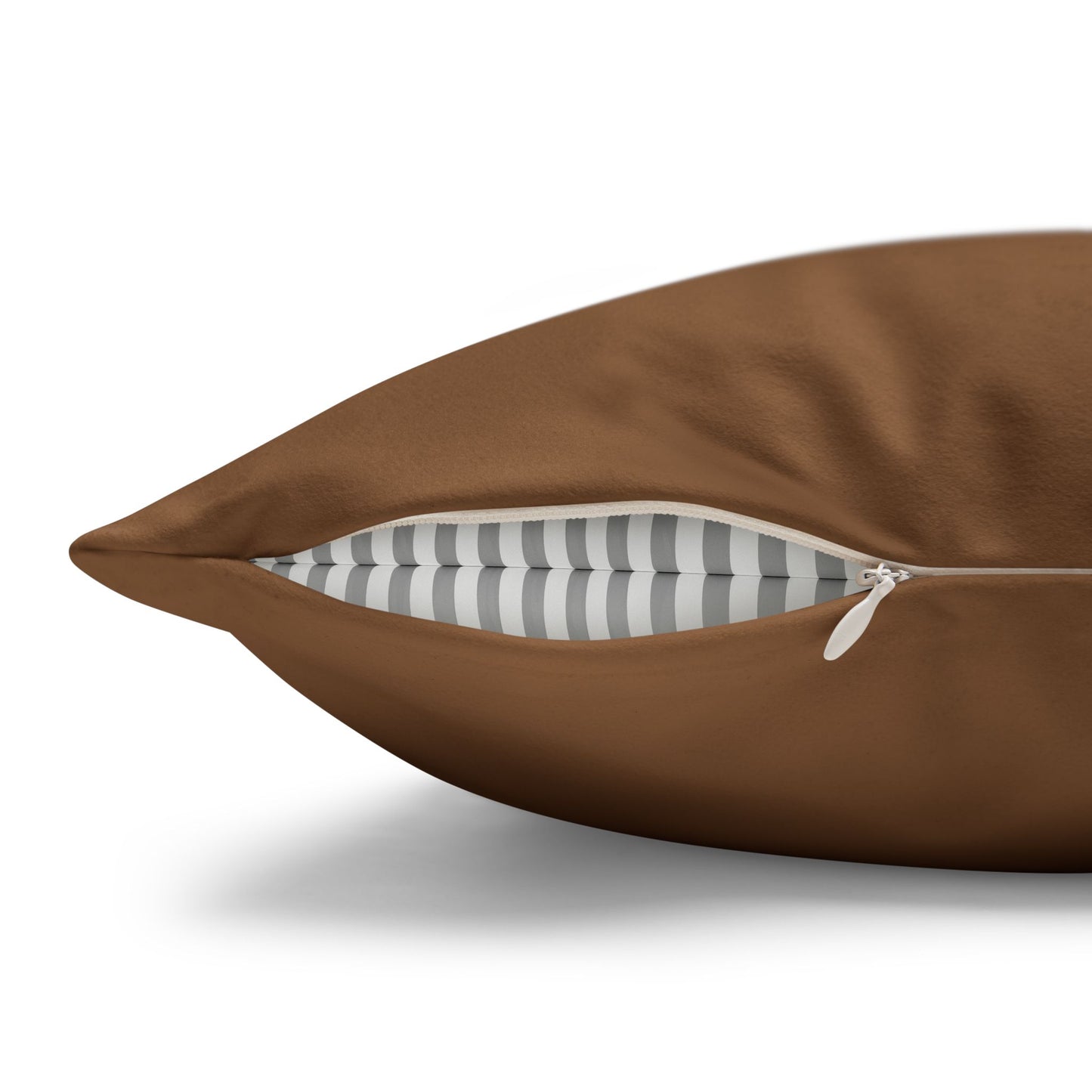 Chic Chick, Boho Faux Suede Pillowcase by artist Marie Frederique