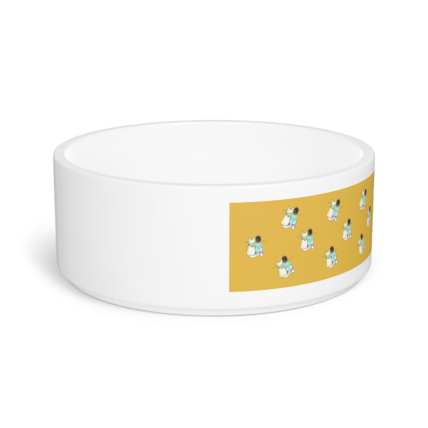 CTS Pet Bowl in gold BY Artist Marie Frederique