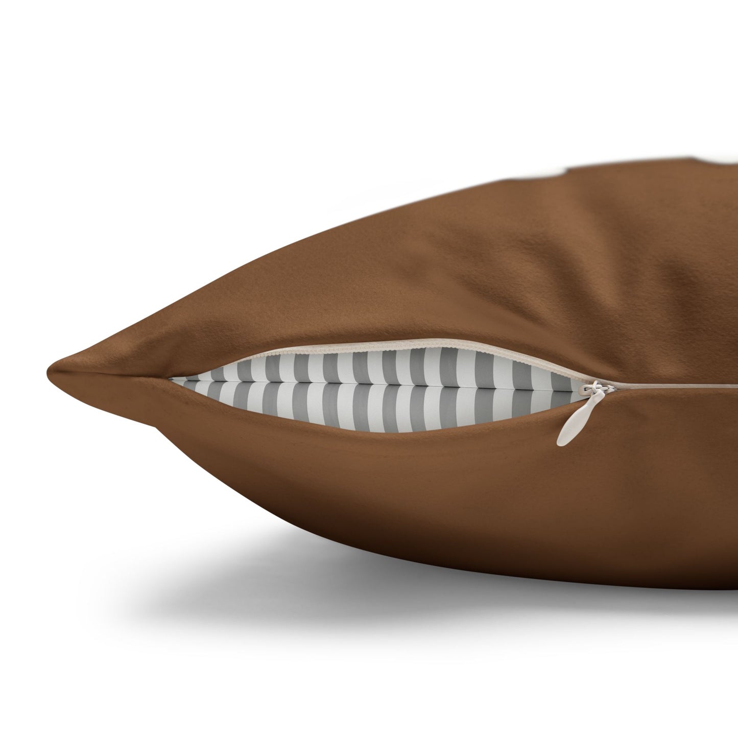Chic Chick, Boho Faux Suede Pillowcase by artist Marie Frederique