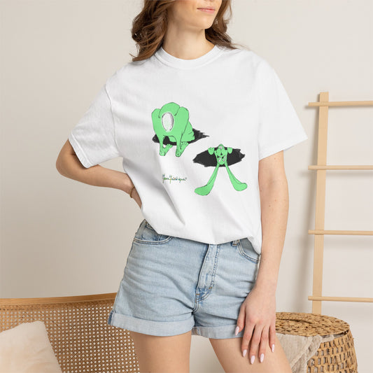 Looking for Alice T-Shirt — Down the rabbit hole Art Graphic Tee by artist Marie Frederique