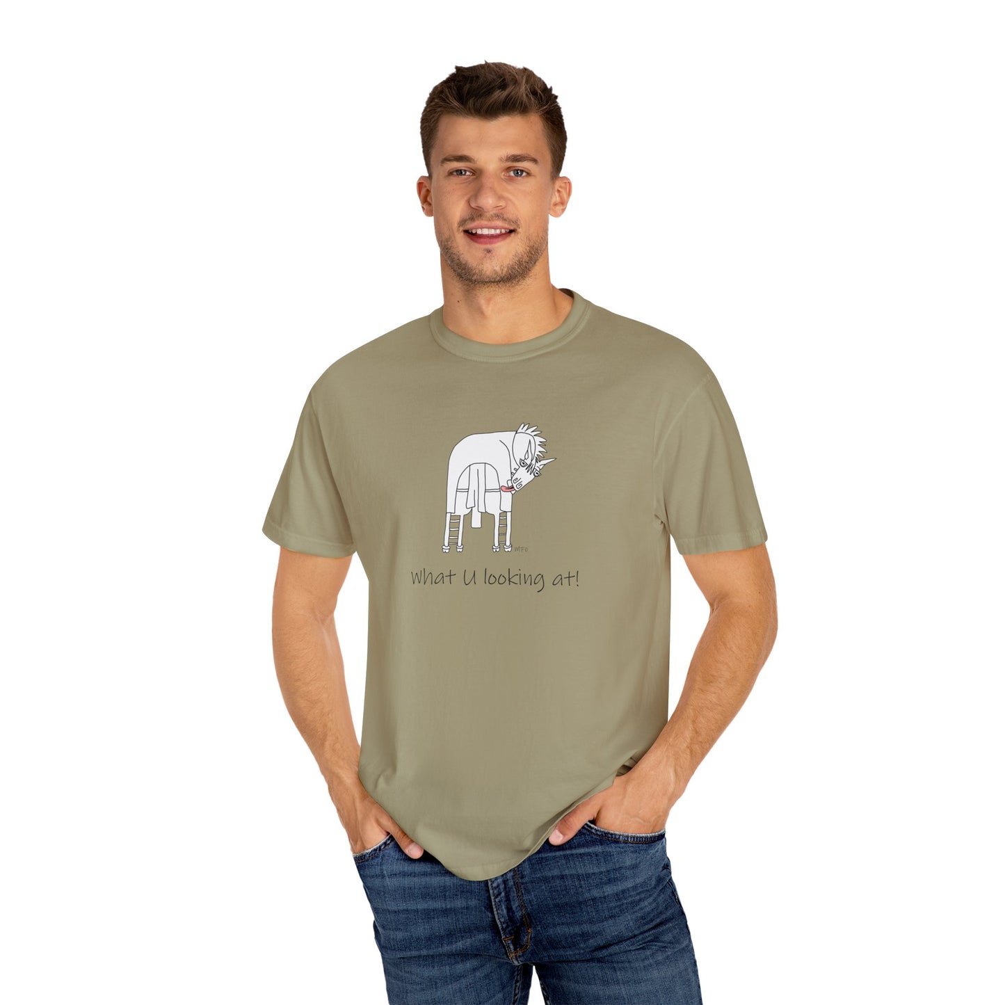 Funny Horse graphic Tee - Cotton Danny Arrand