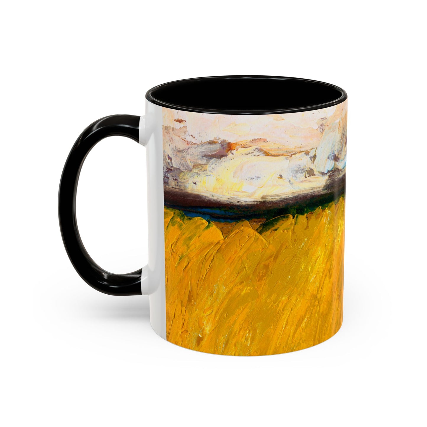 Brewing up a Storm, Colorful Mug by Artist Marie Frederique