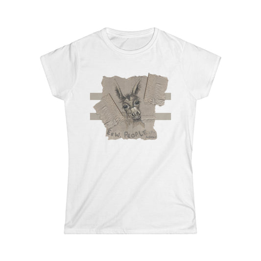 Donkey, Women's Graphic Tee by artist Marie Frederique
