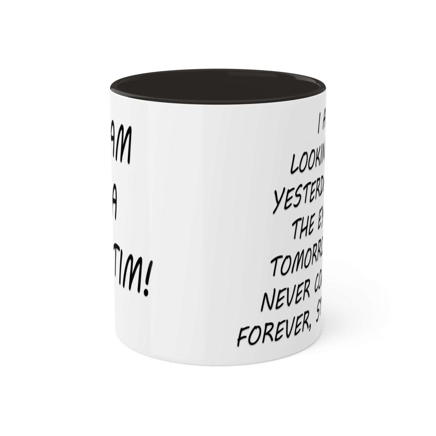 I AM a victim 2, Colorful Mugs in 3 colors, 11oz By Artist Marie Frederique