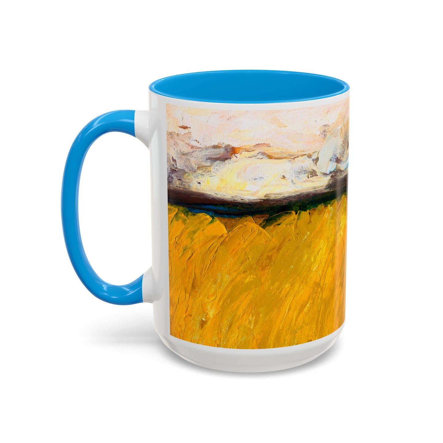 Brewing up a Storm, Colorful Mug by Artist Marie Frederique