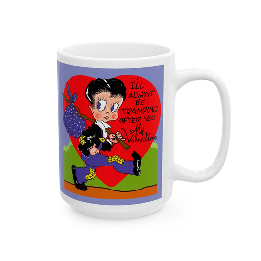 Valentine Tramp Ceramic Mug - My Valentine Comic Character