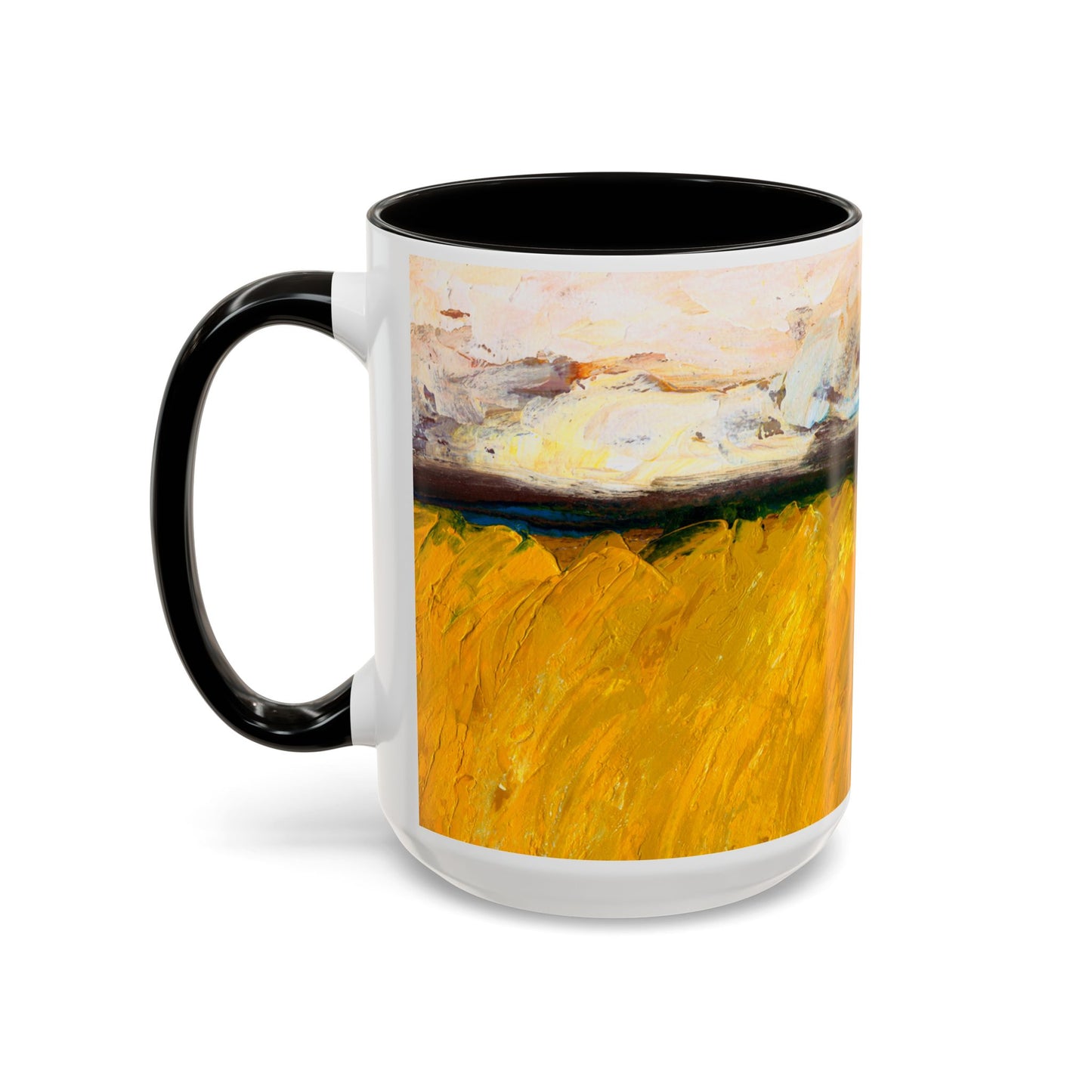 Brewing up a Storm, Colorful Mug by Artist Marie Frederique