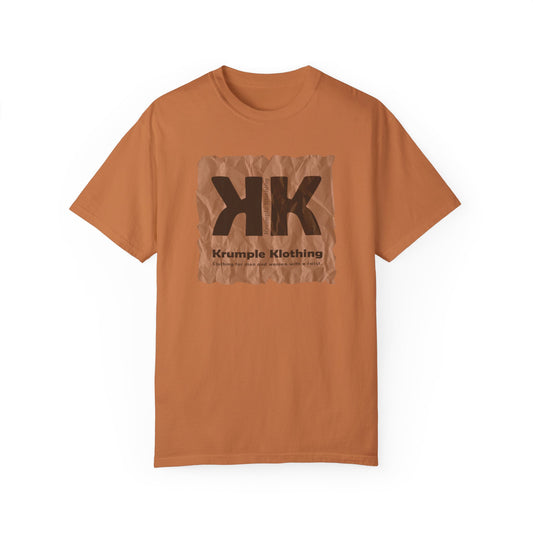 Krumple Klothing Logo Unisex Garment-Dyed T-shirt by artist Marie Frederique