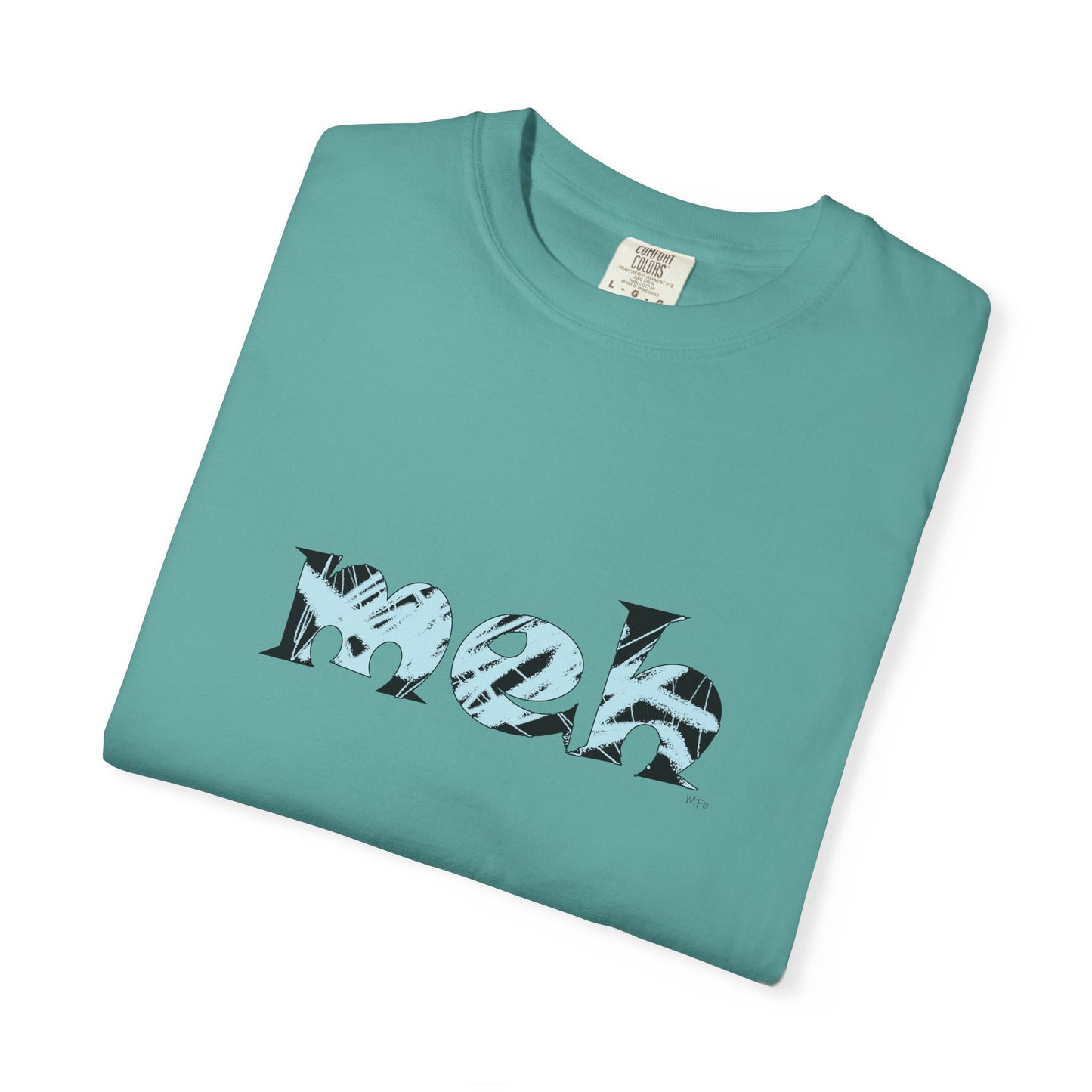Meh, Street Chill Vibes - Comfortable Cotton Top by artist Marie Frederique