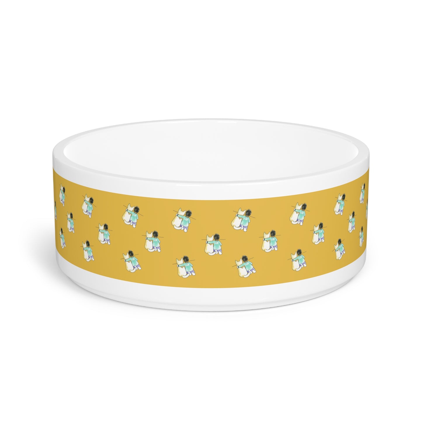 CTS Pet Bowl in gold BY Artist Marie Frederique