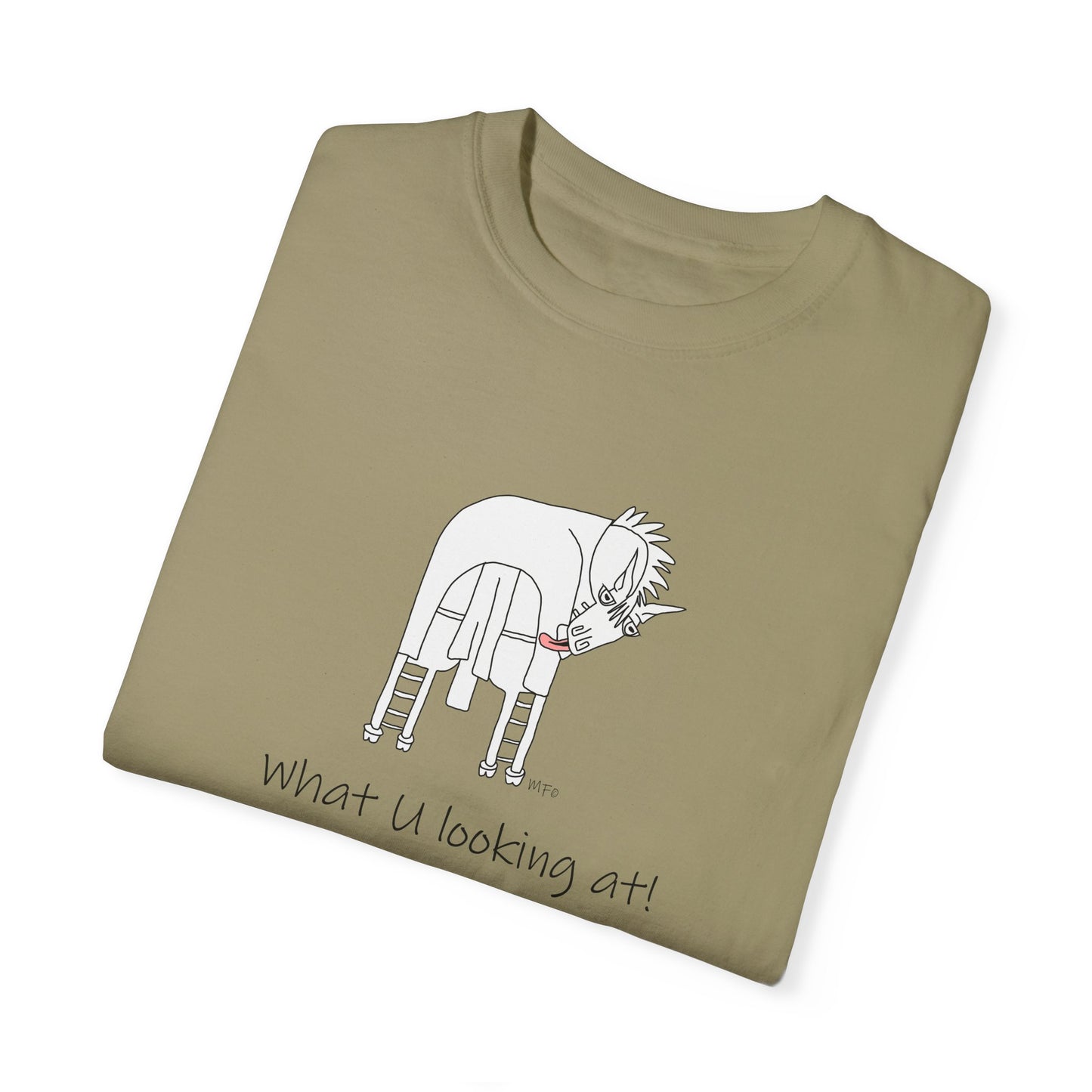 Funny Horse graphic Tee - Cotton Danny Arrand