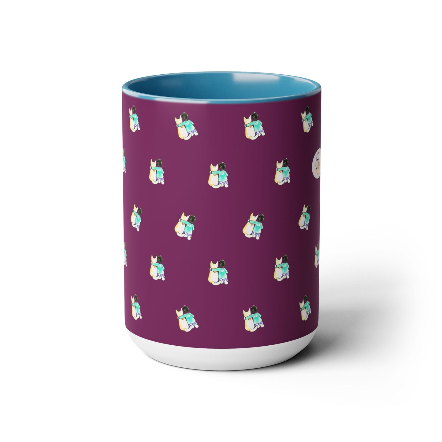 CTS Purple - Coffee Mug 15oz by Artist Marie Frederique