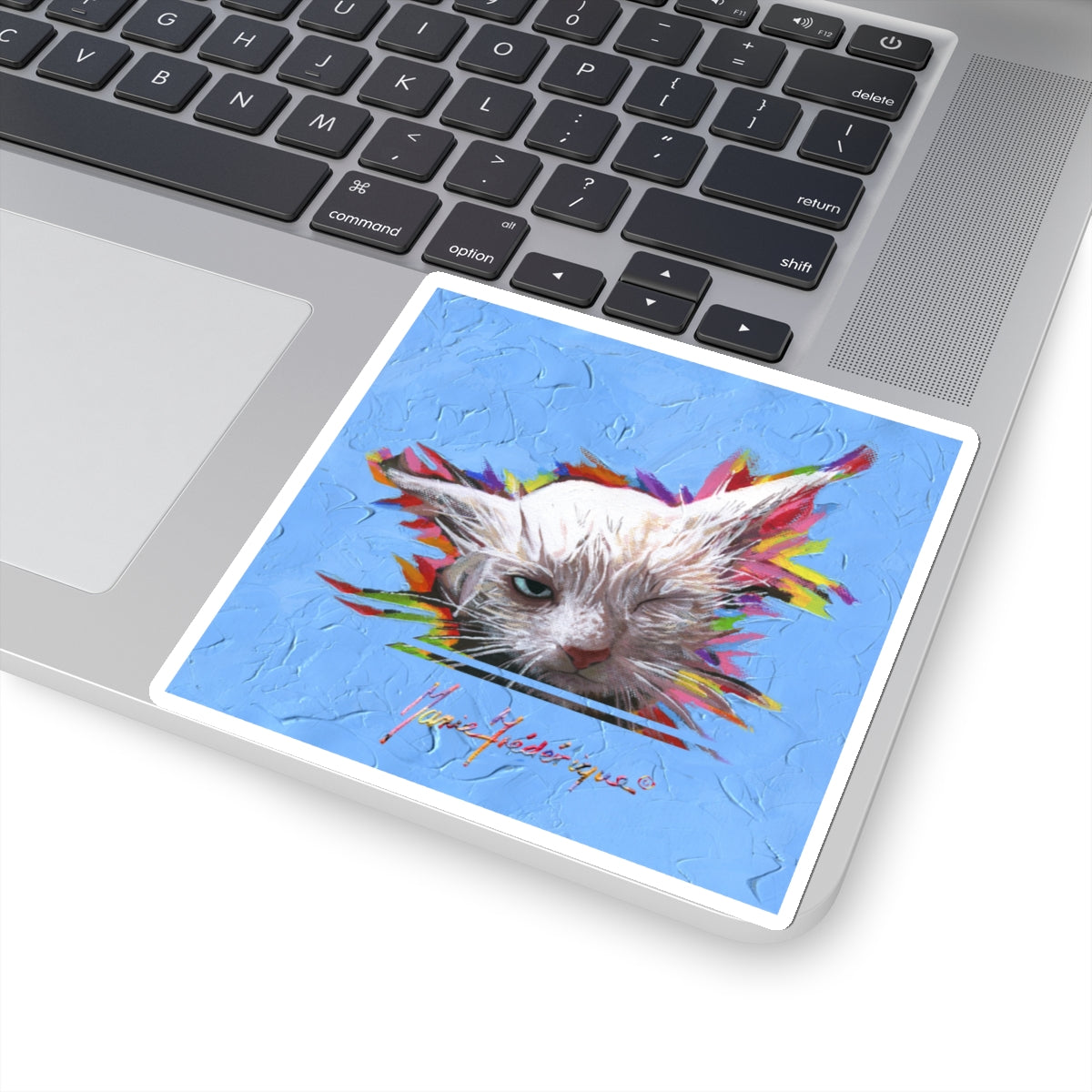 RBF Wet Kitty - Sticker by Artist Marie Frederique