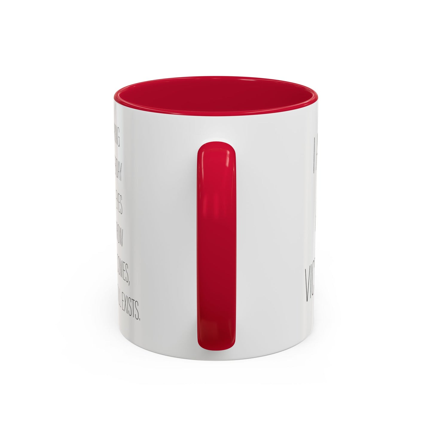 Looking for yesterday, Colorful Mug by Artist Marie Frederique