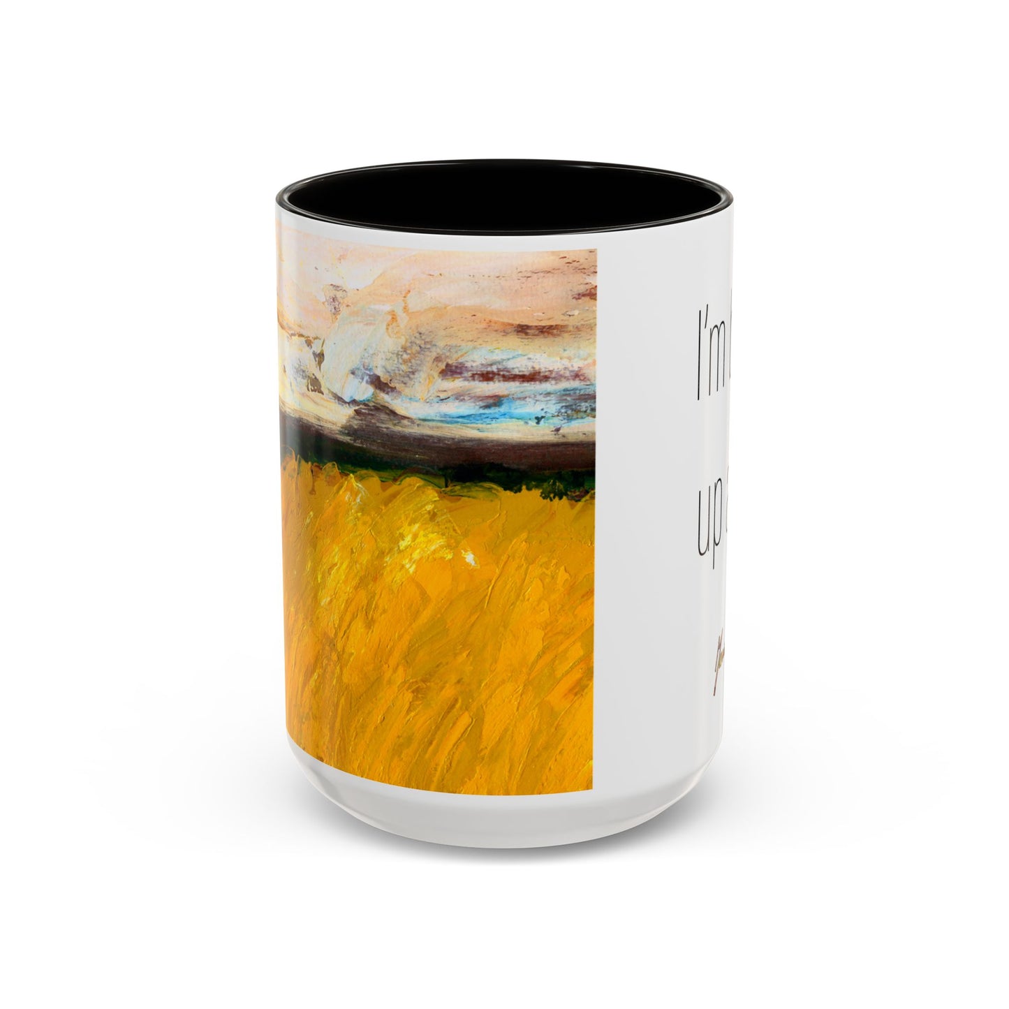 Brewing up a Storm, Colorful Mug by Artist Marie Frederique