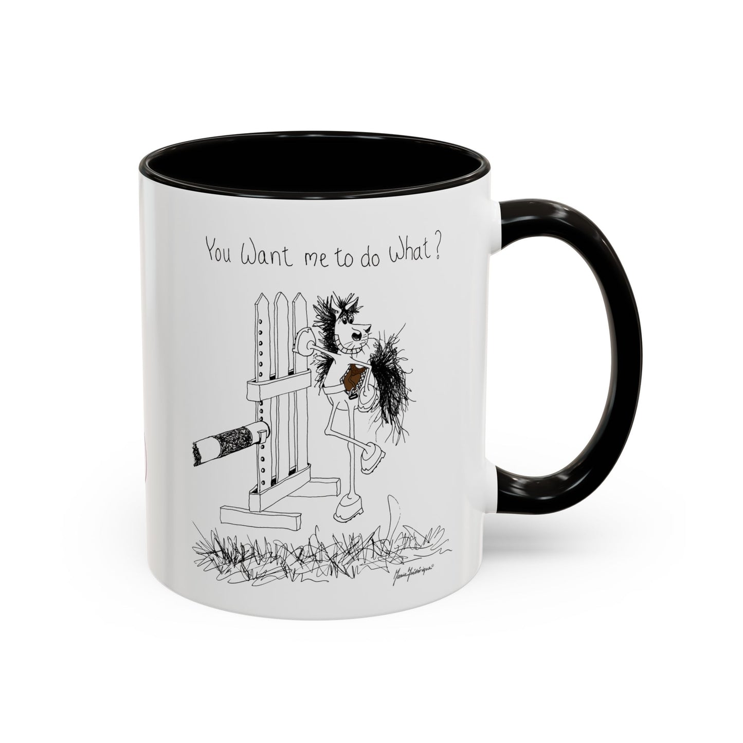 CTS - A horse's point of view, Mug by Artist Marie Frederique