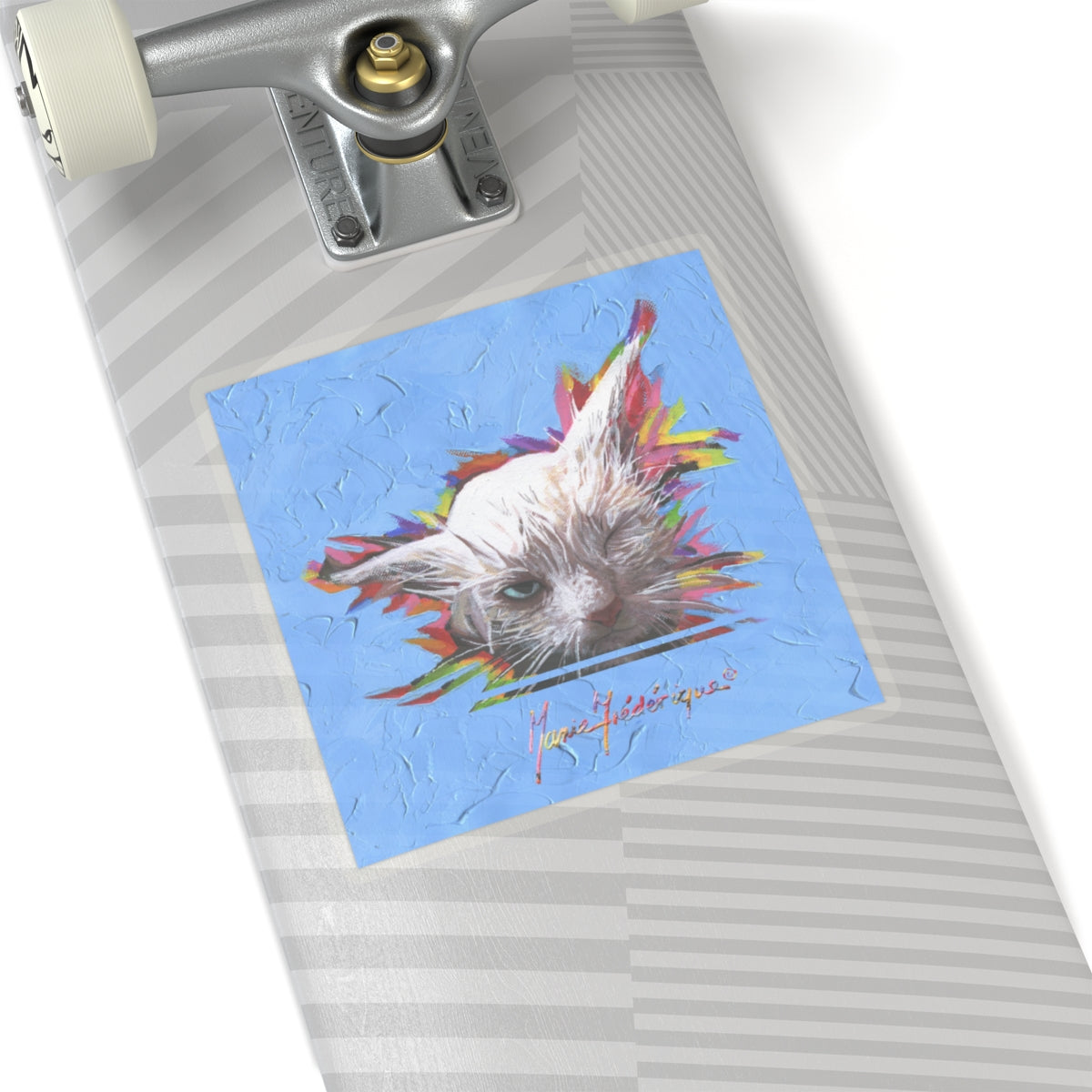 RBF Wet Kitty - Sticker by Artist Marie Frederique