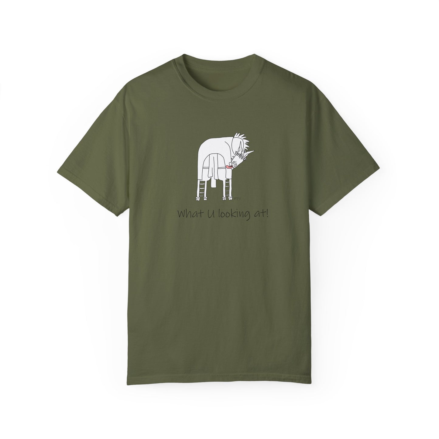 Funny Horse graphic Tee - Cotton Danny Arrand