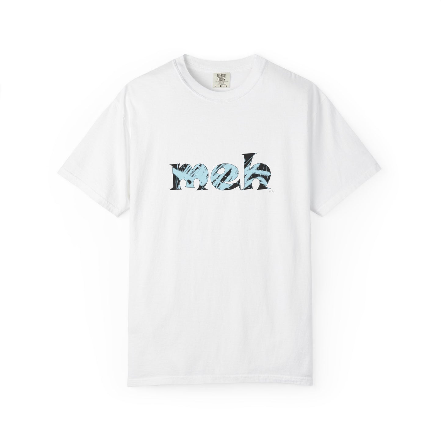 Meh, Street Chill Vibes - Comfortable Cotton Top by artist Marie Frederique