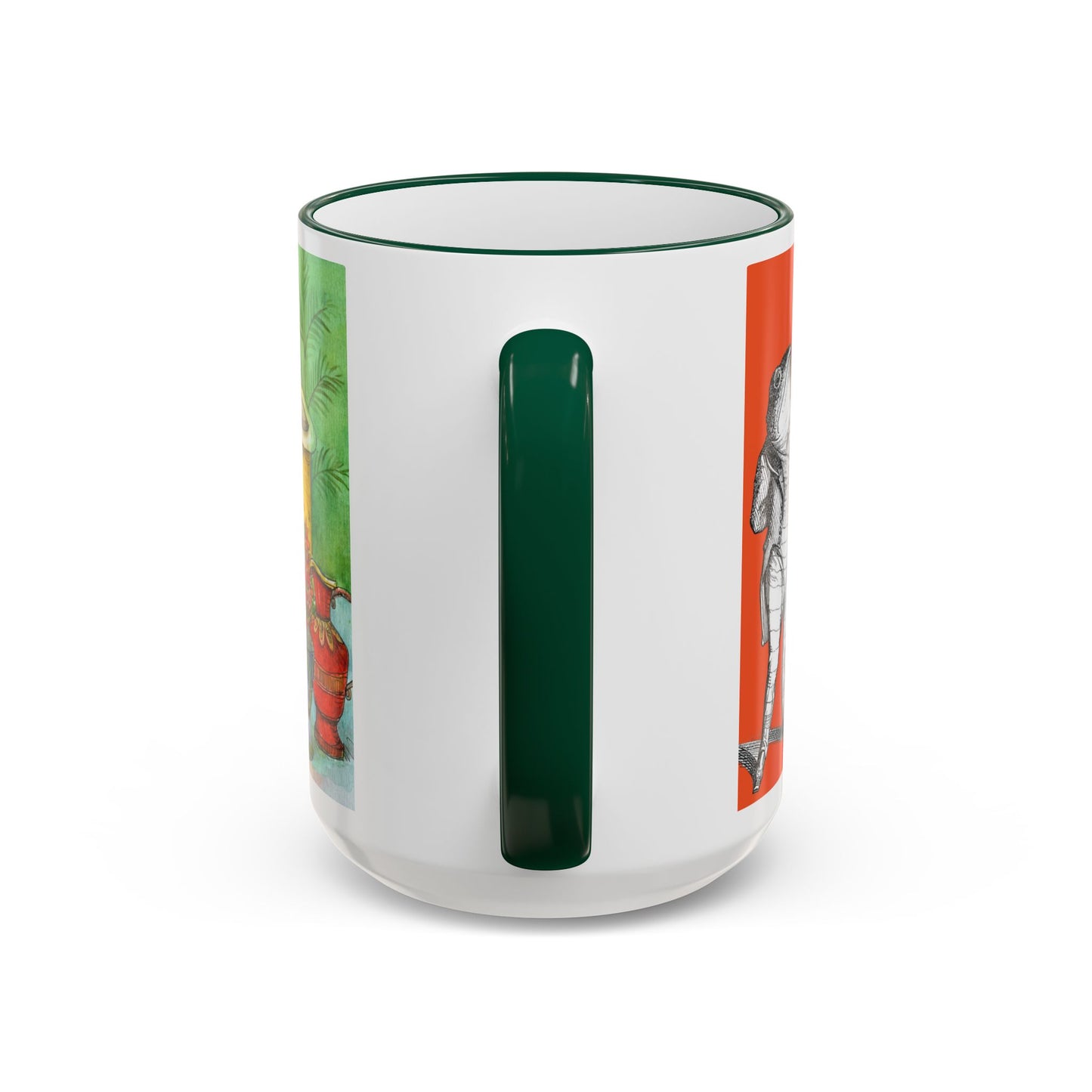 Funny Alligator Mug by artist Marie Frederique