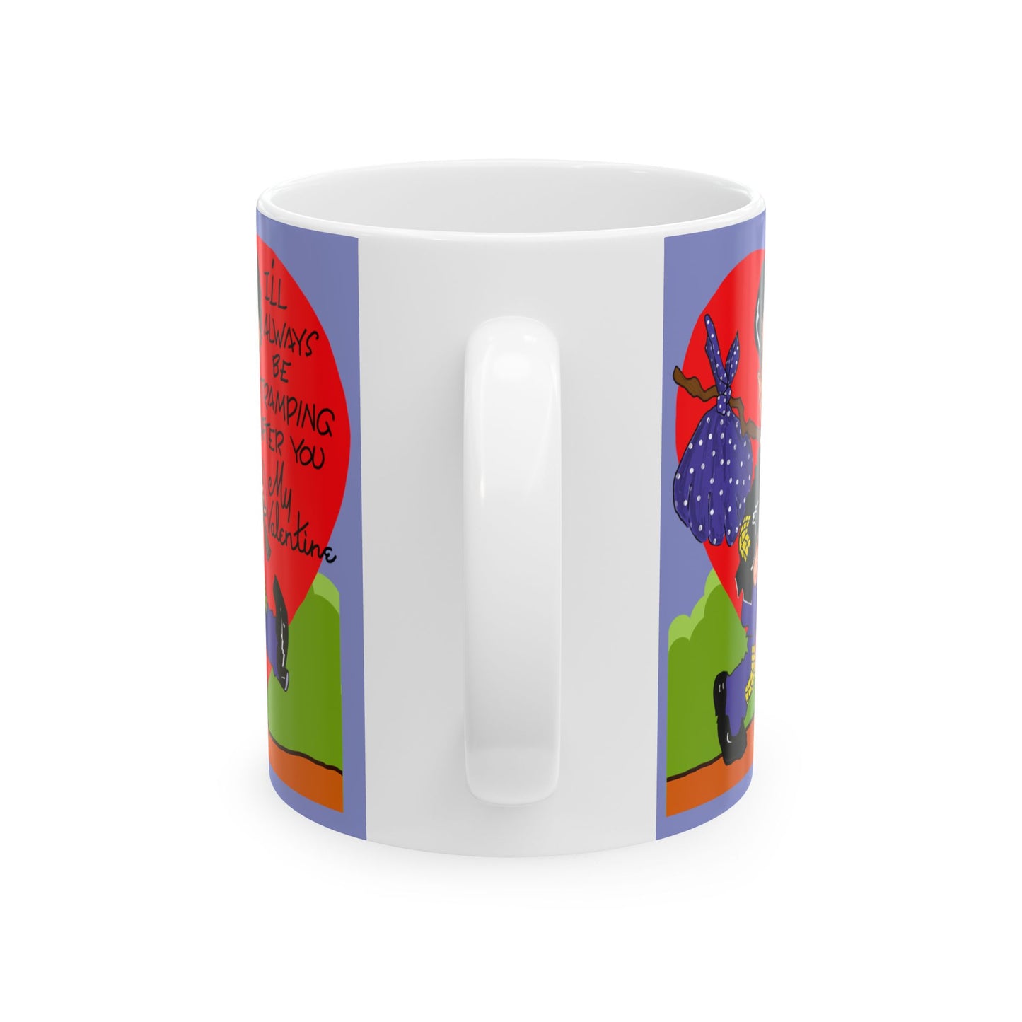 Valentine Tramp Ceramic Mug - My Valentine Comic Character