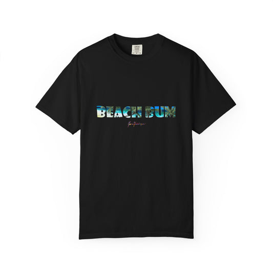 Beach Bum T-Shirt, by artist Marie Frederique