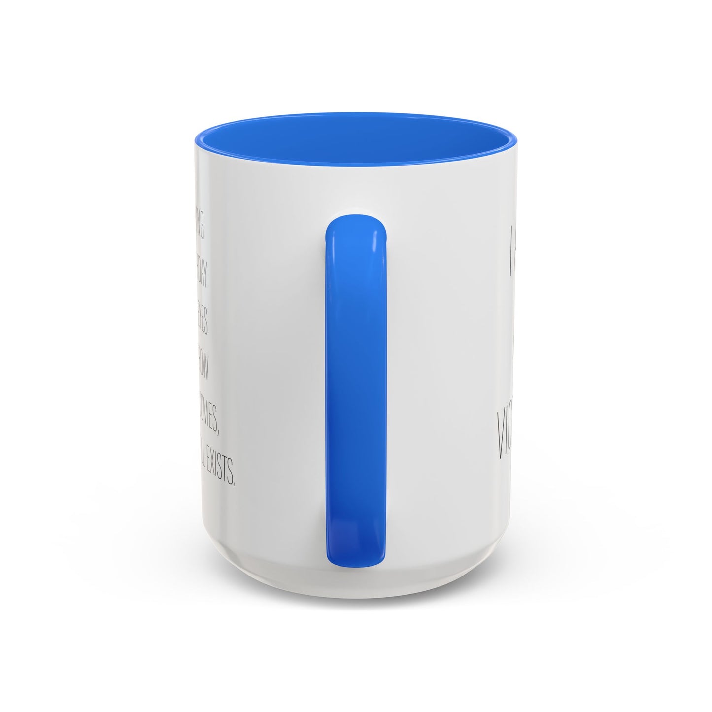 Looking for yesterday, Colorful Mug by Artist Marie Frederique