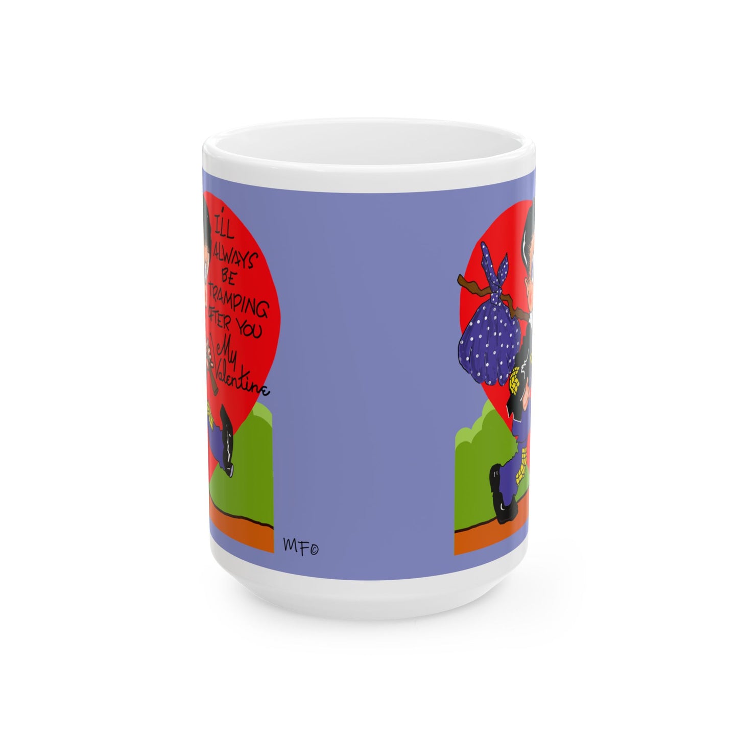 Valentine Tramp Ceramic Mug - My Valentine Comic Character