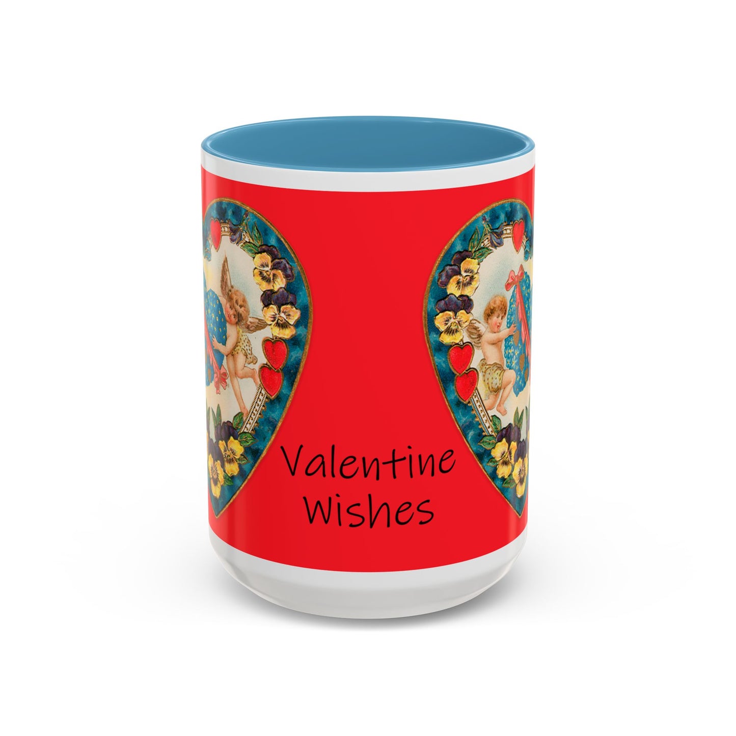 Valentine Hearts image mug 11oz or 15 oz