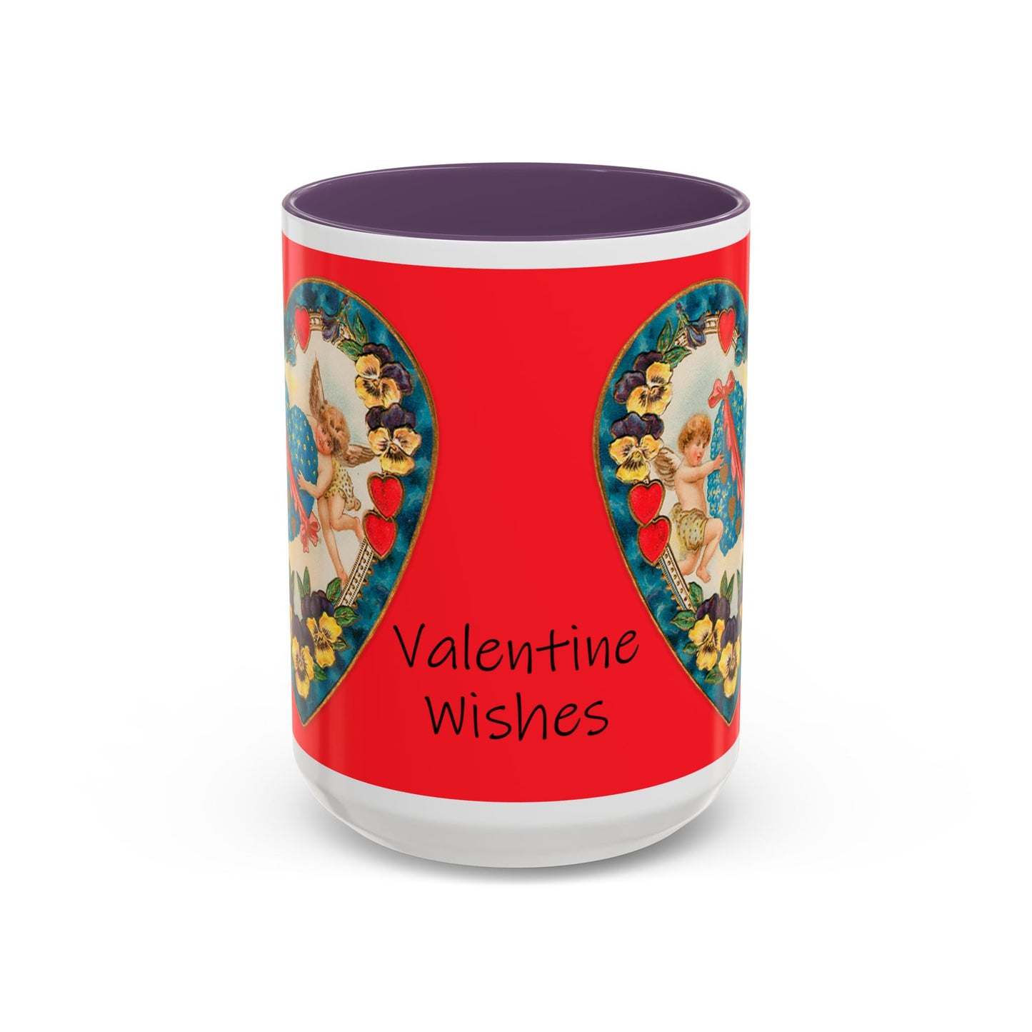 Valentine Hearts image mug 11oz or 15 oz