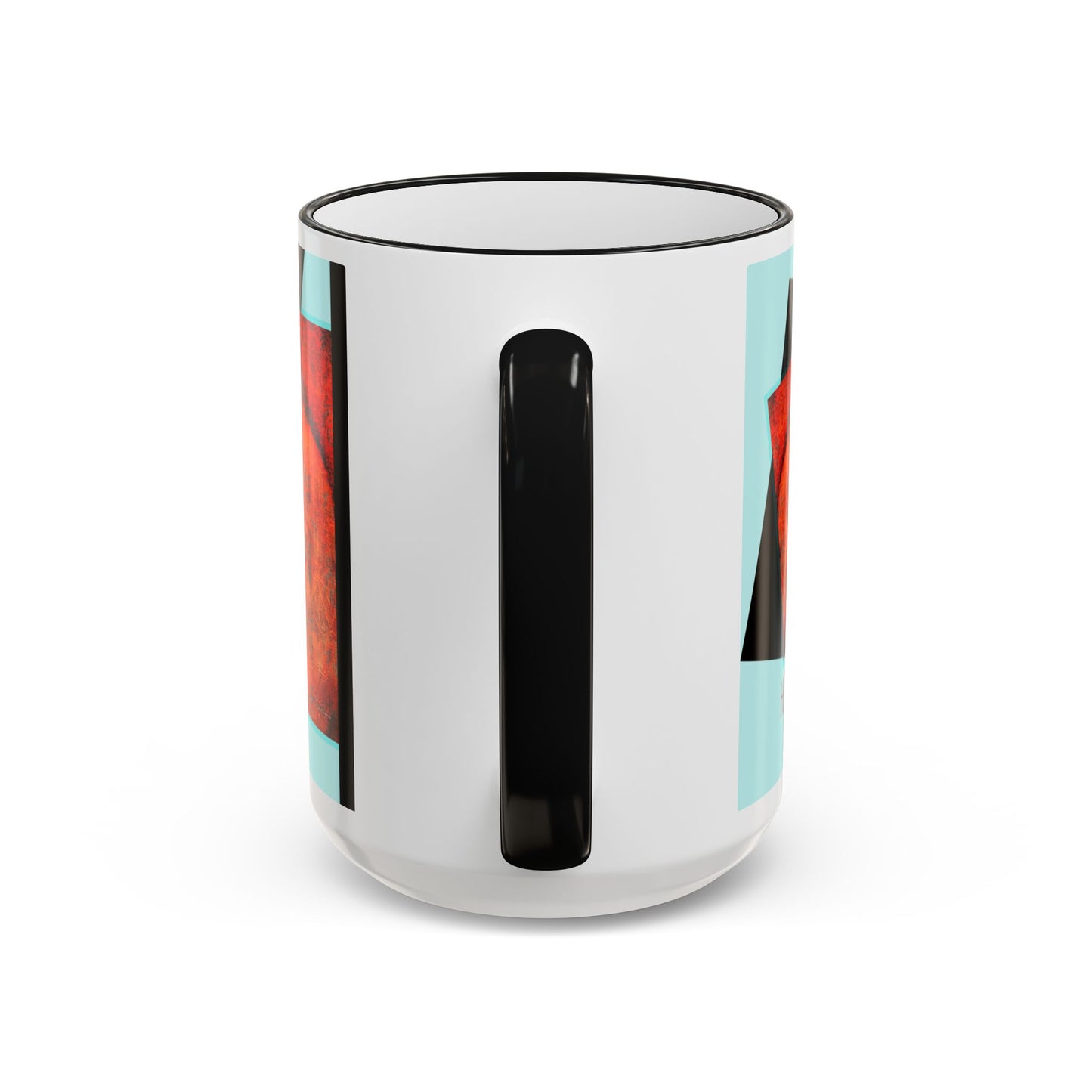 Heavily Meditated Ceramic Accent Mug — Buddha Art Coffee Cup (11oz/15oz) by artist Marie Frederique